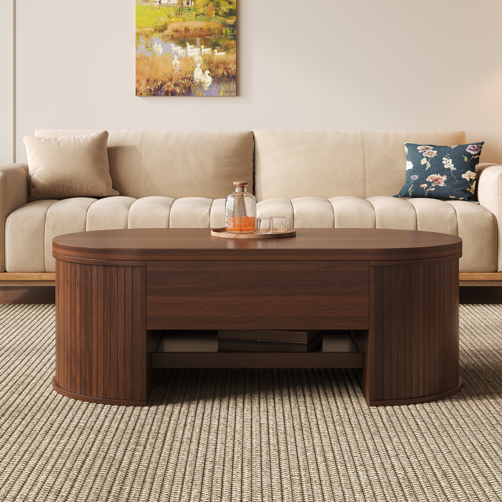 Détail du table basse