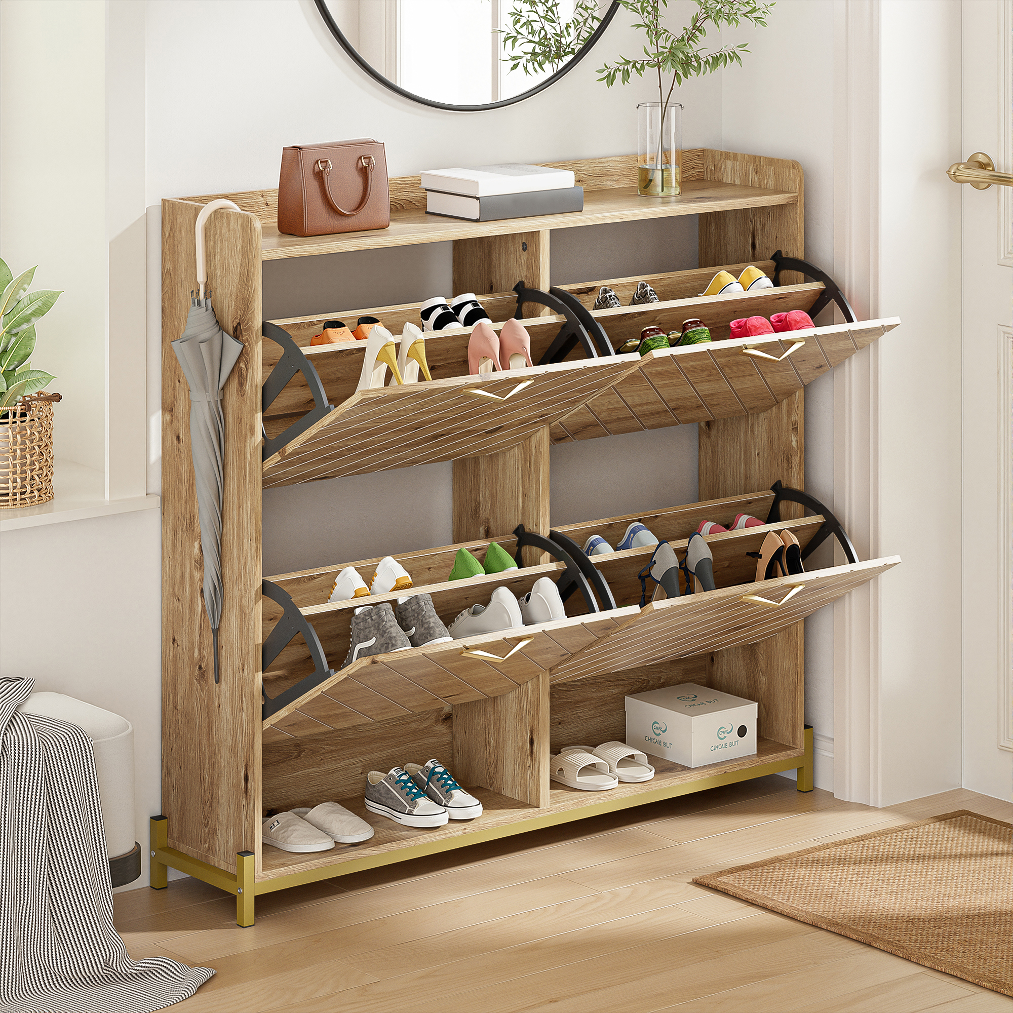 Un rangement organisé avec précision