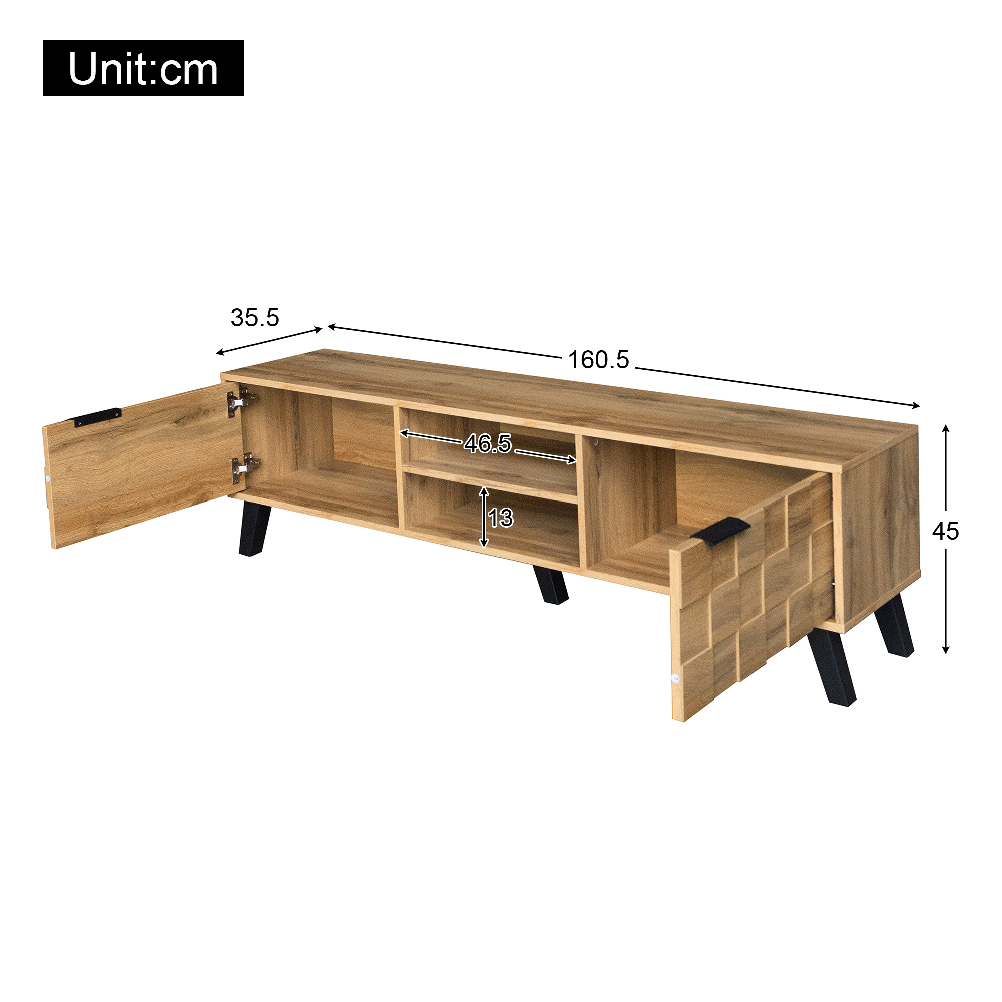 Dimensions du meuble TV