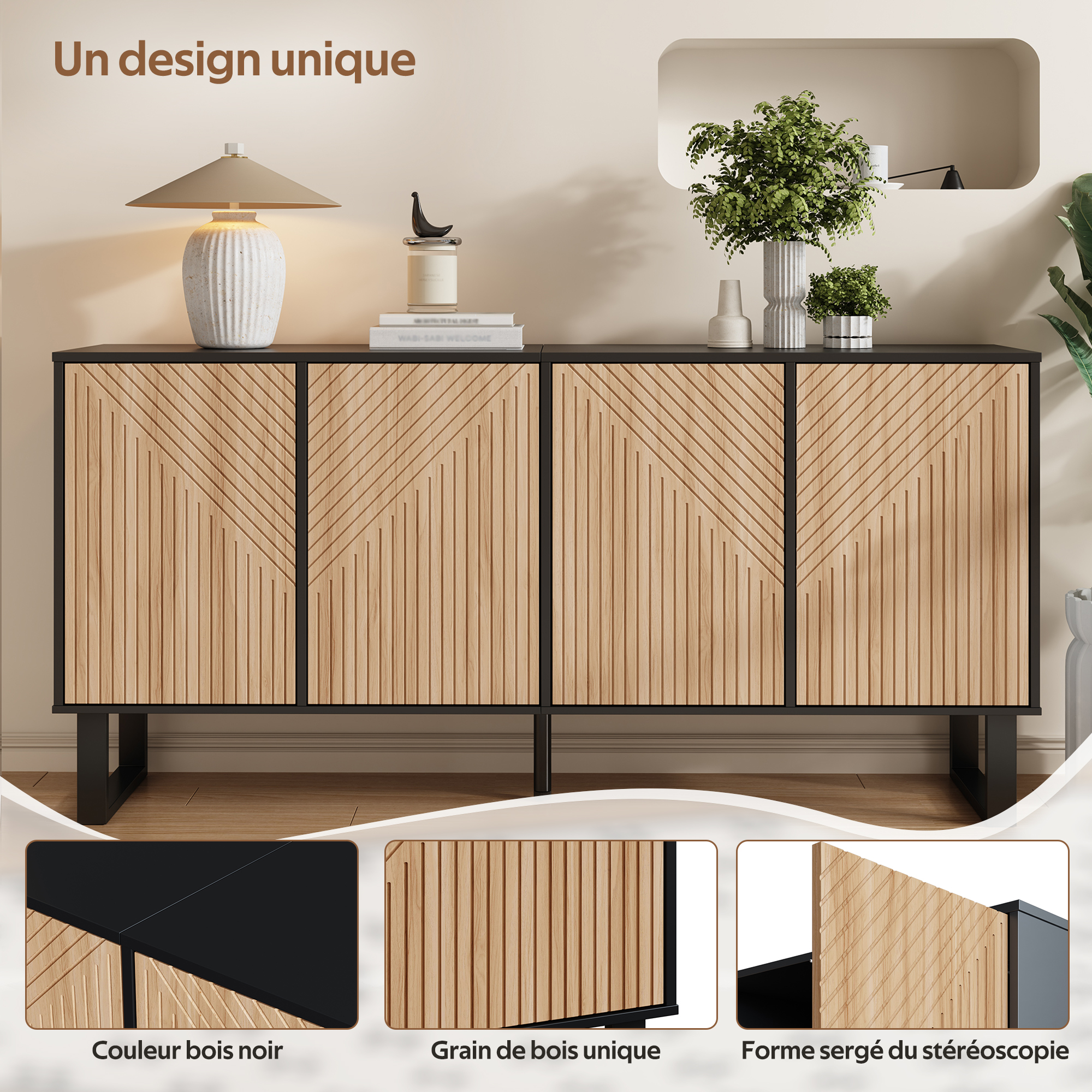 Structure en fer robuste