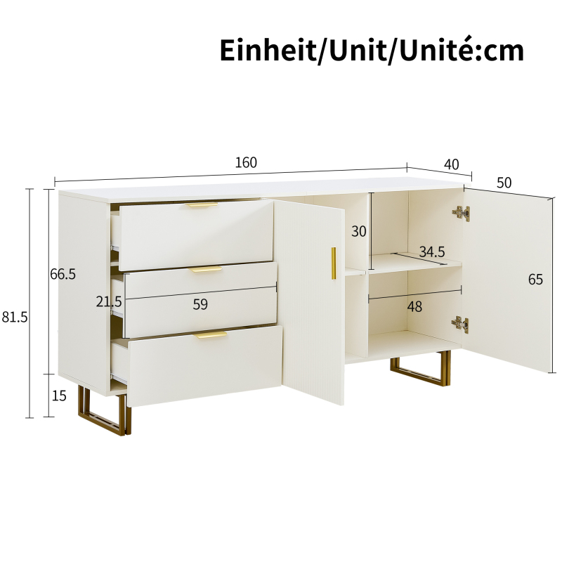Rangement du meuble