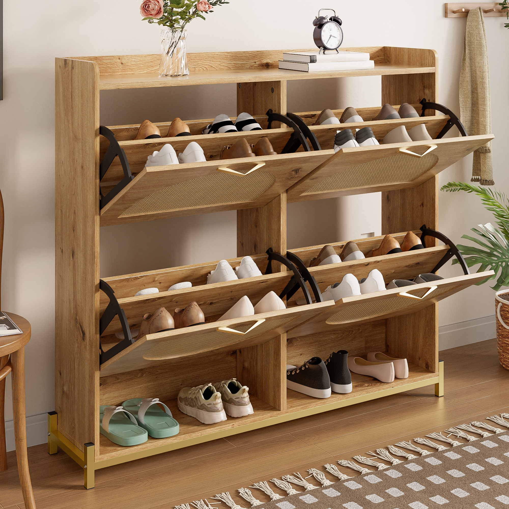Un rangement organisé avec précision