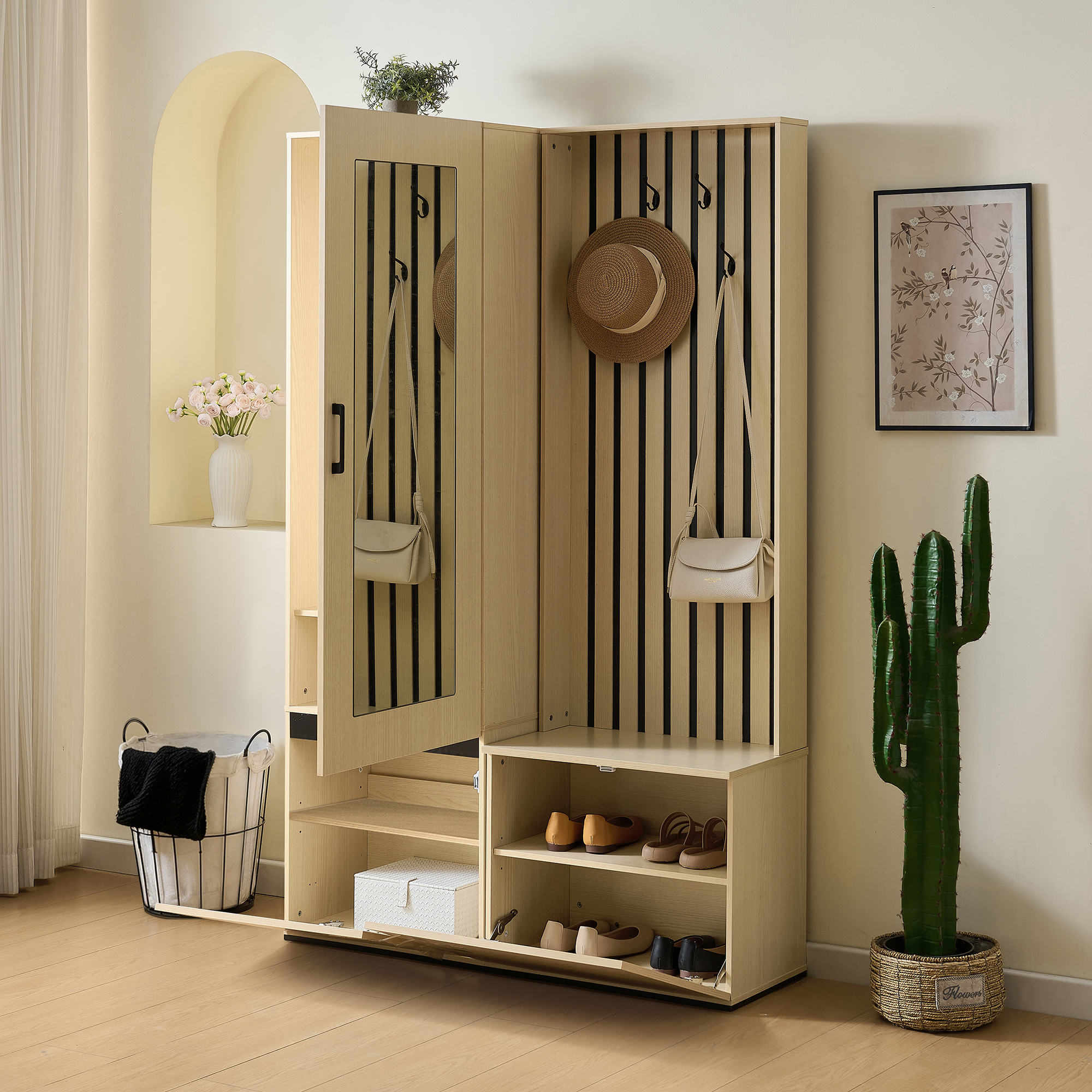 Détail du miroir