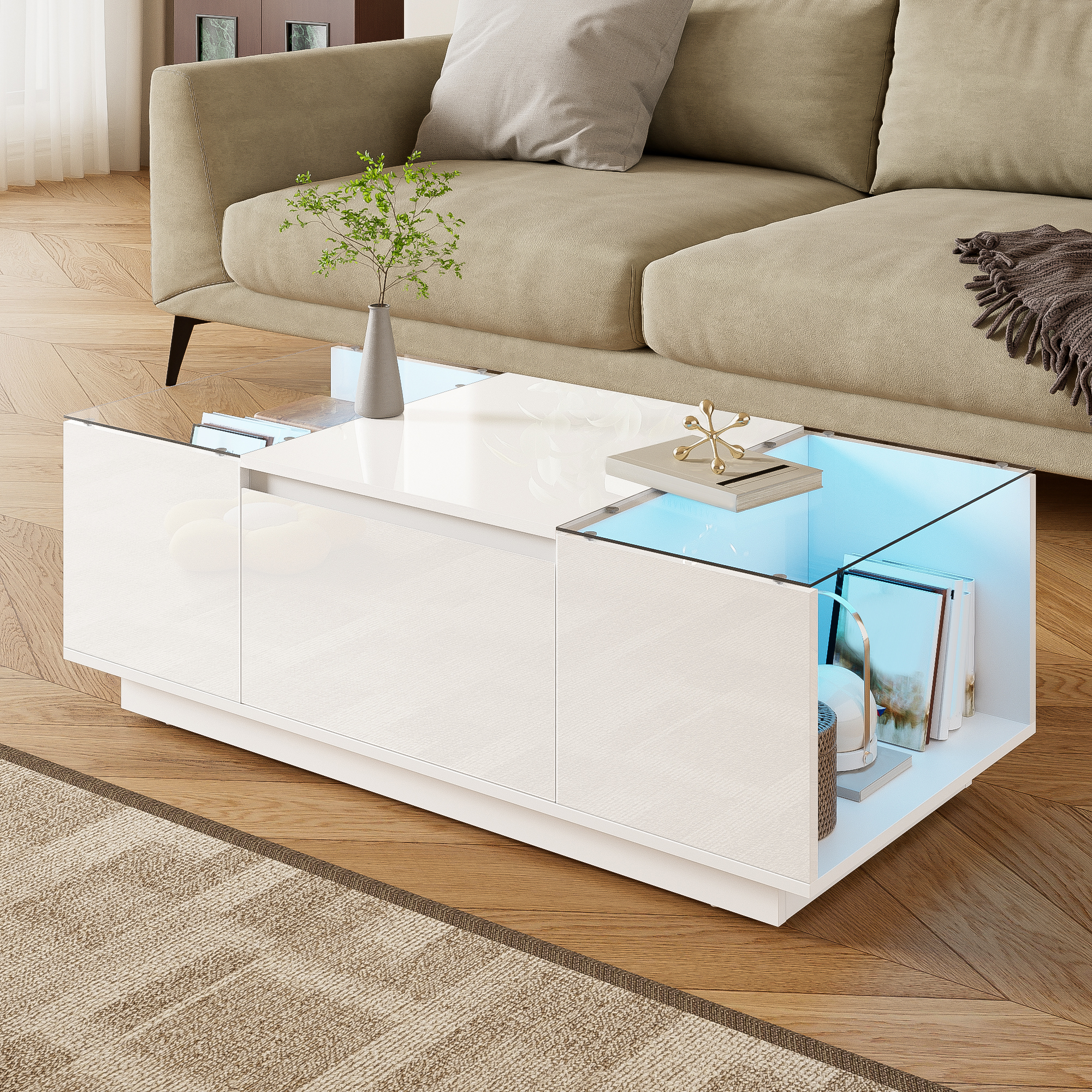 Détail du table basse