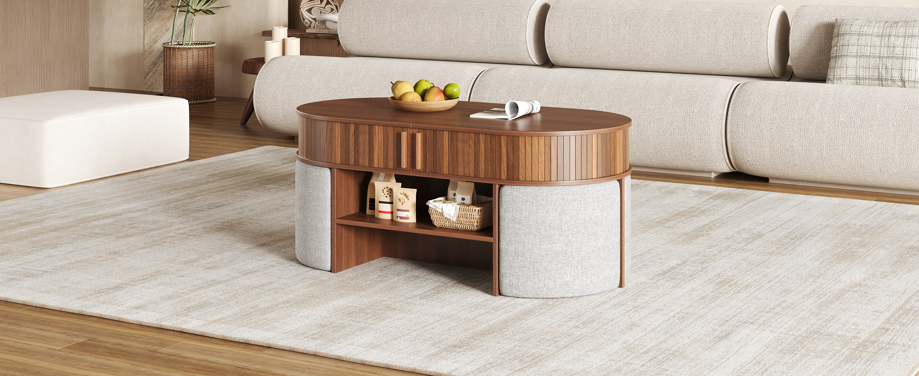 Détail du table basse