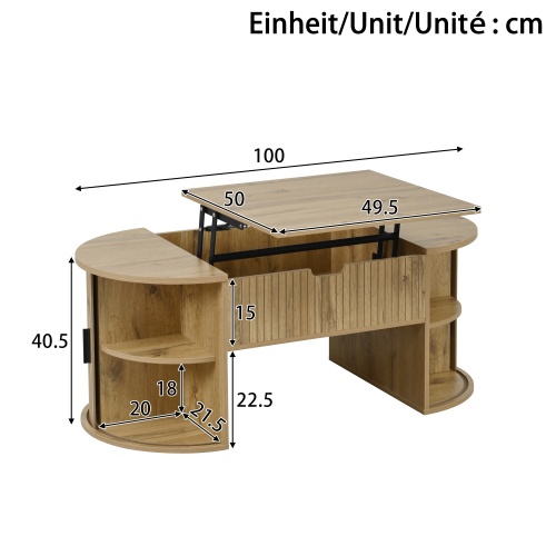 Dimensions de la table basse