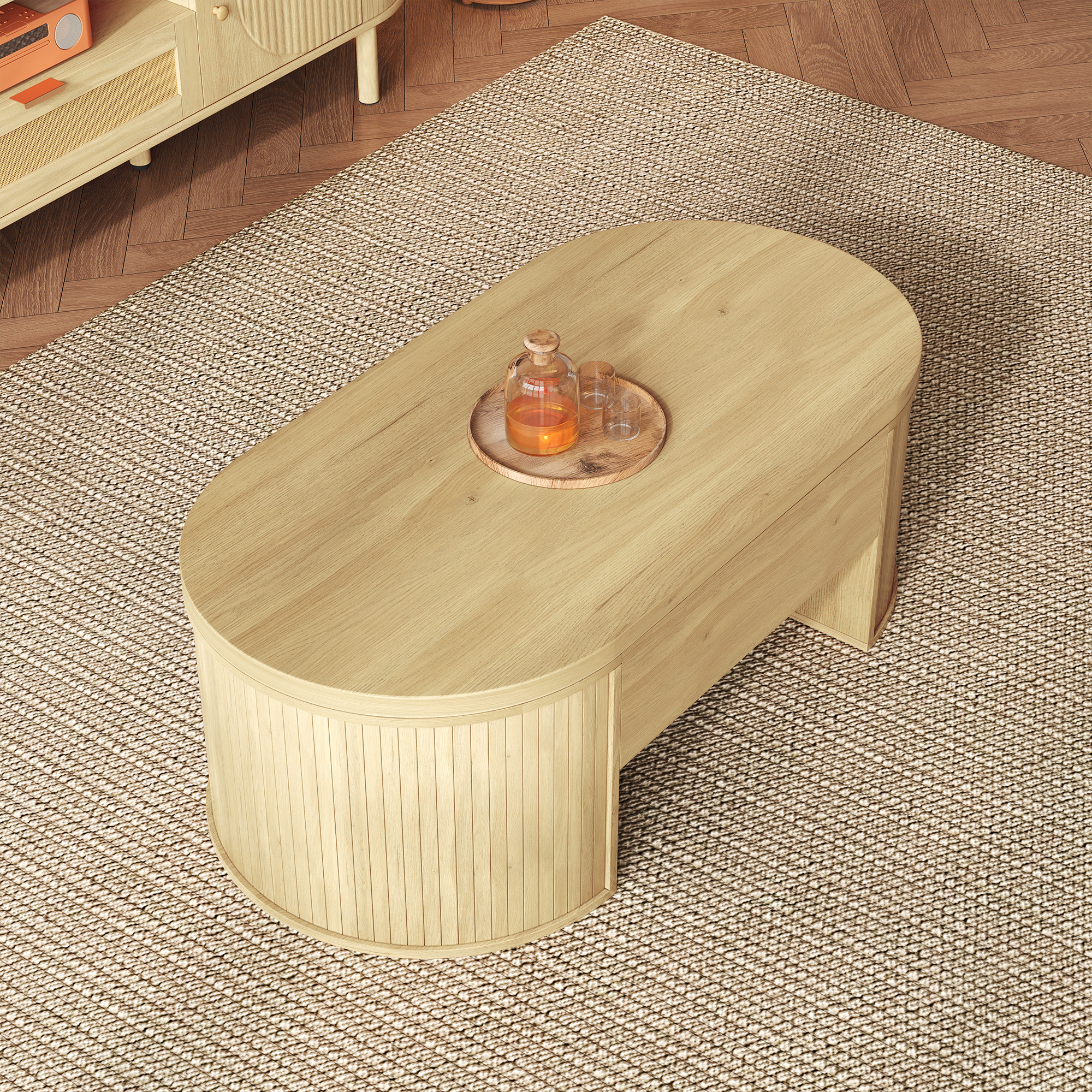 Détail du table basse