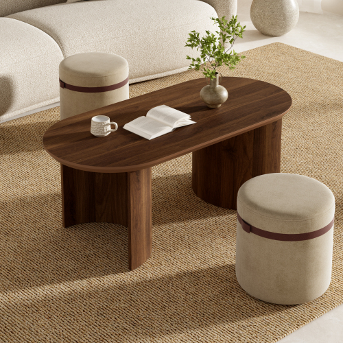 Ensemble table basse moderne au design élégant