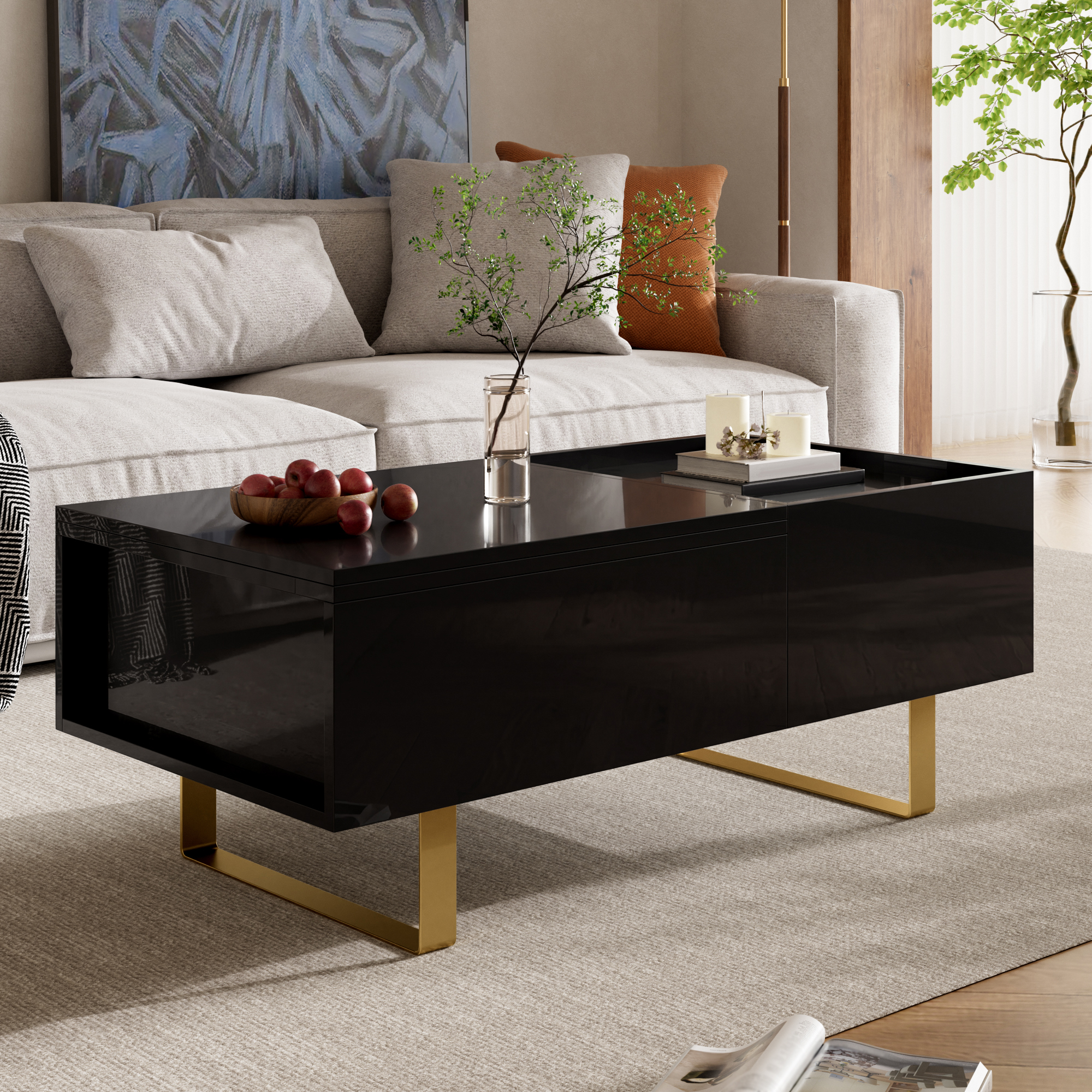 Détail du table basse