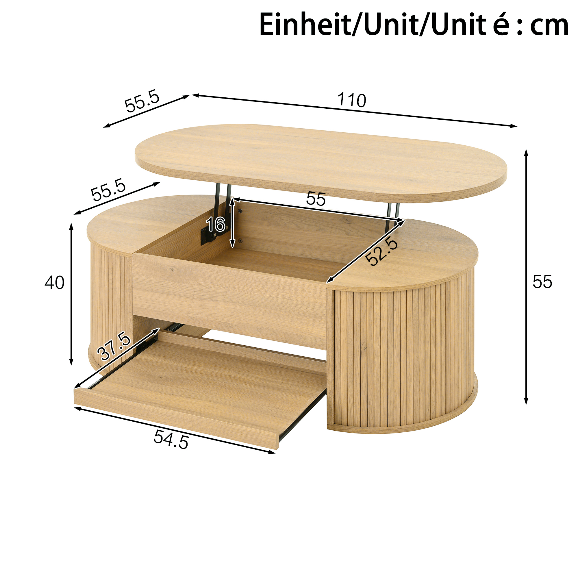 Dimensions du table basse