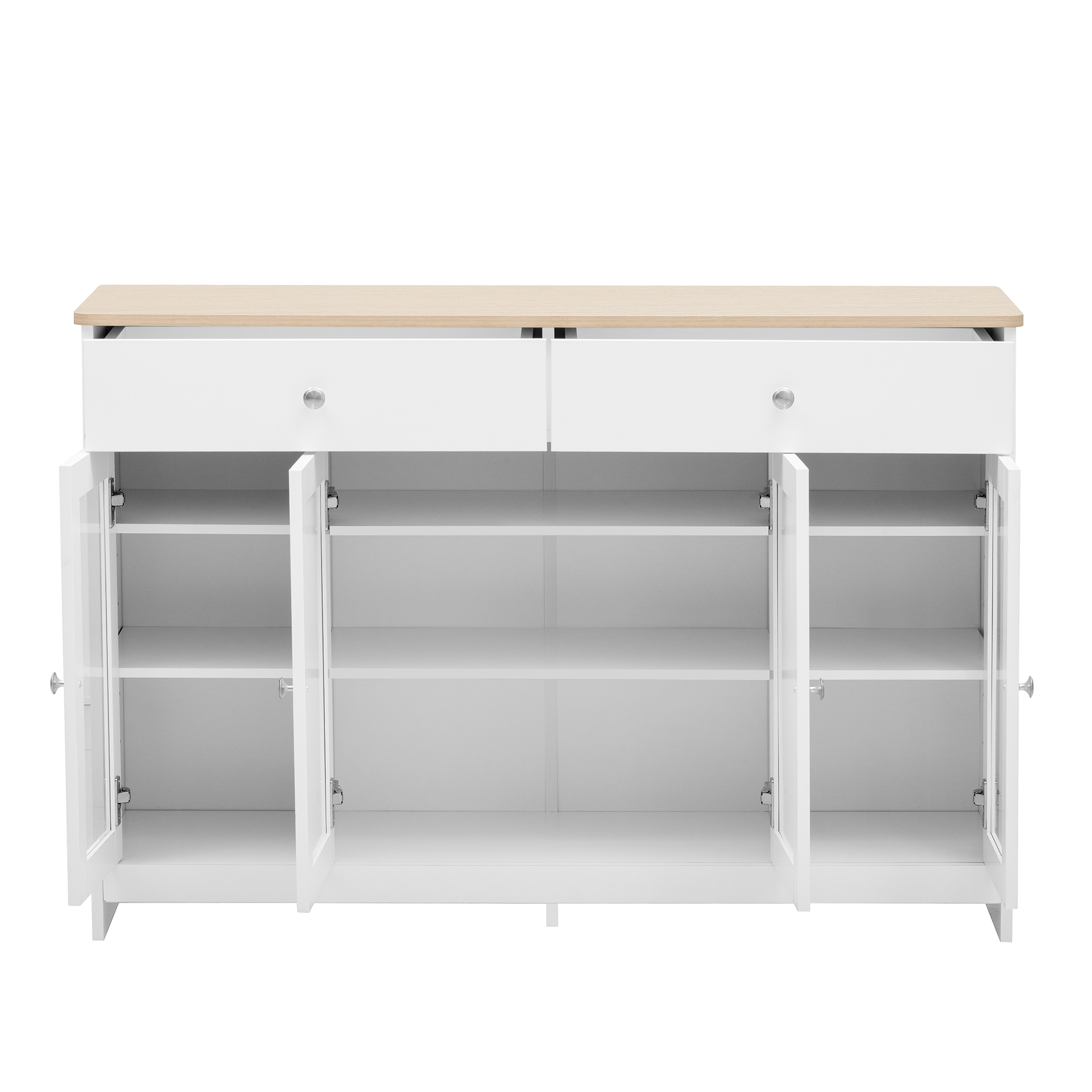 vue globale du buffet sideboard style campagne