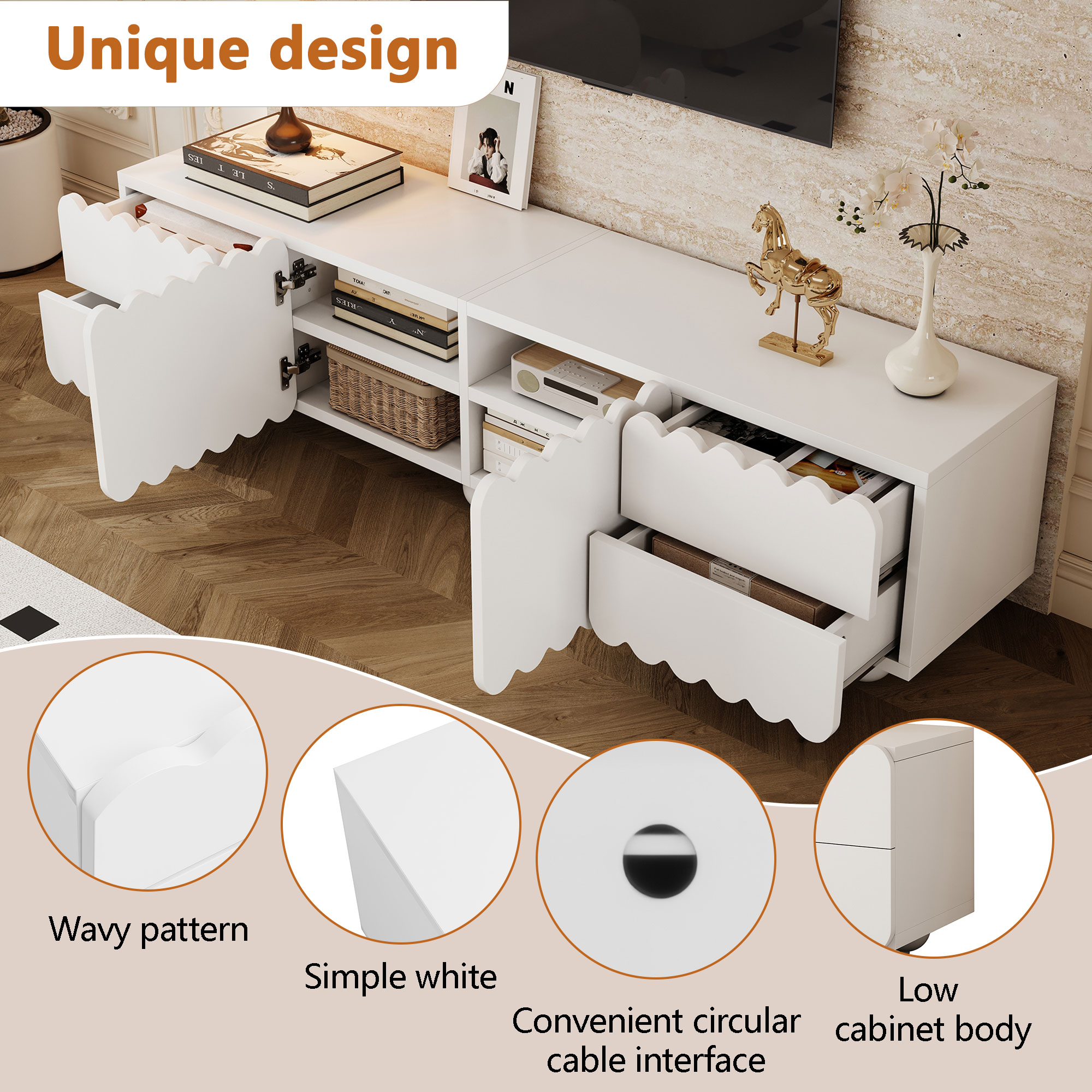Usage polyvalent salon et bureau