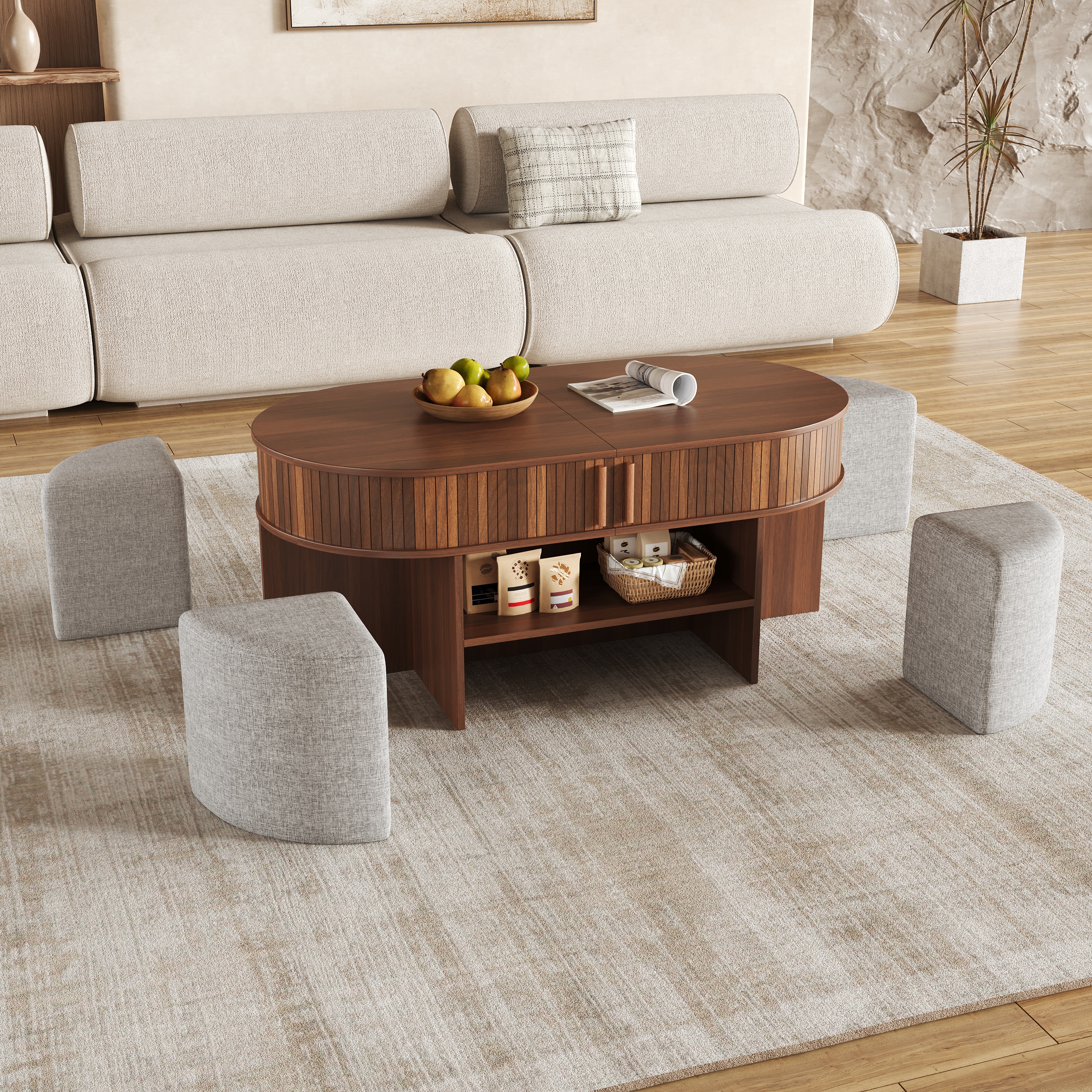 Vue principale du table basse