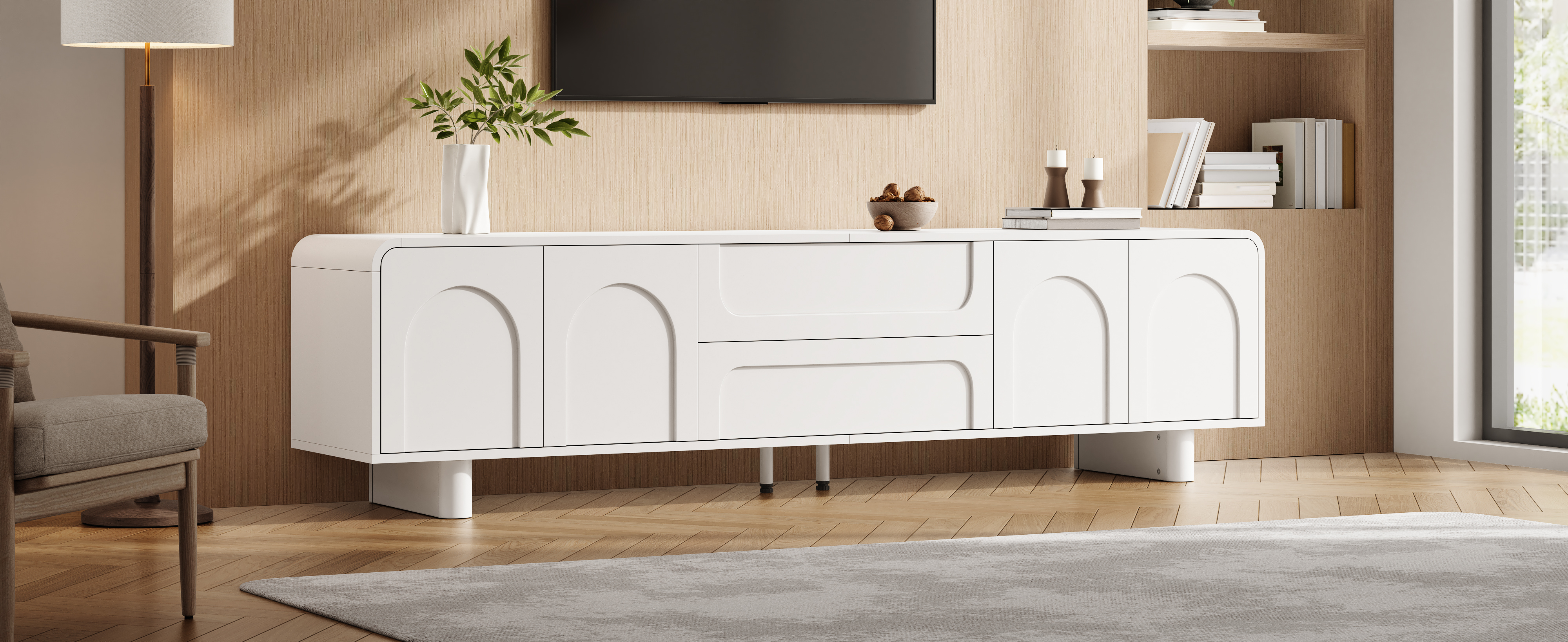 Détail du buffet
