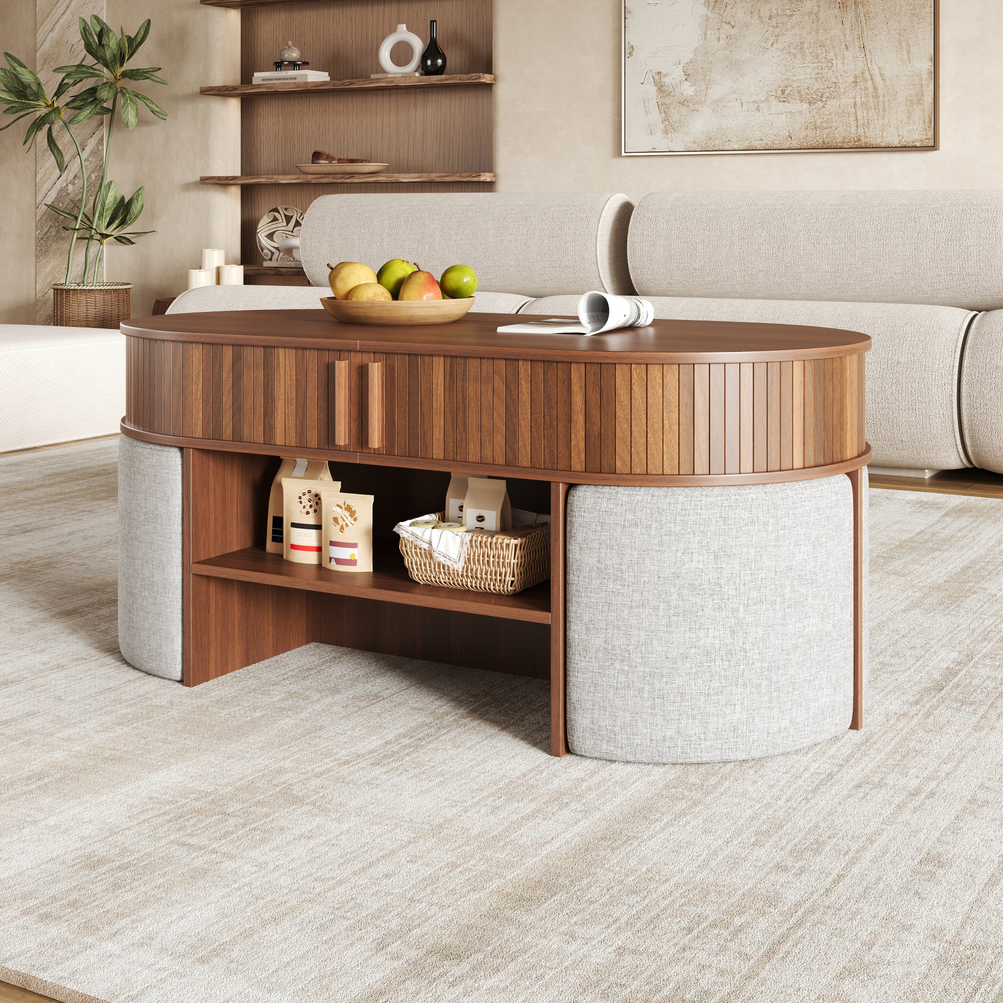 Détail du table basse