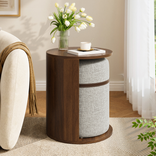 Design gain de place avec tabouret intégré