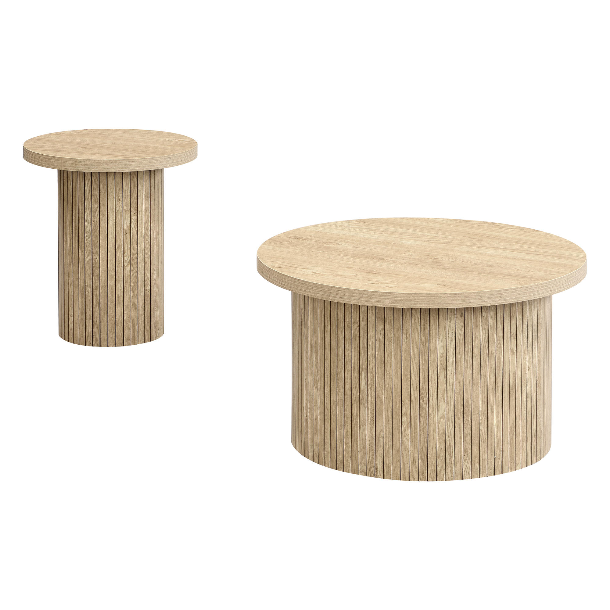 petite table : Ø40 cm × H46 cm