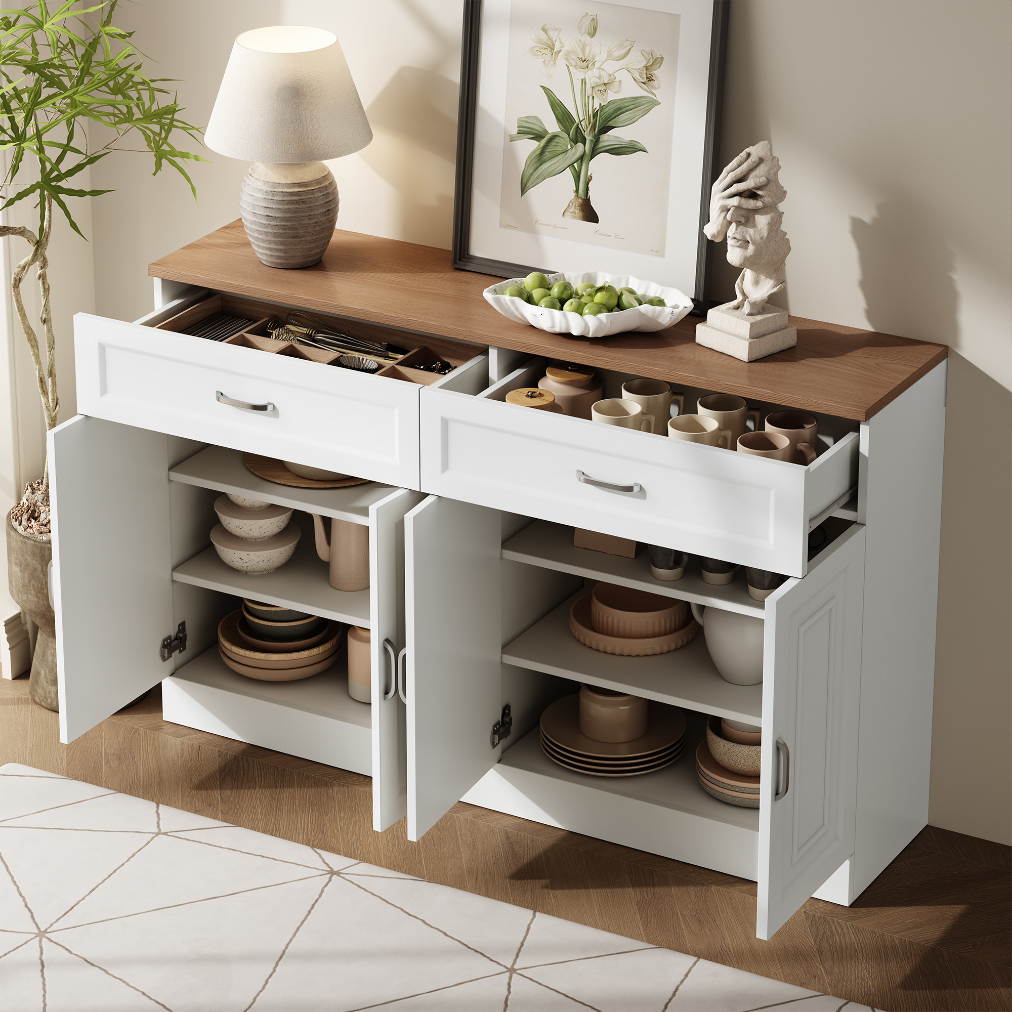 Détail du buffet