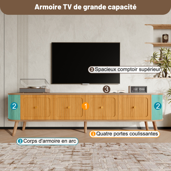 Détail poignées dorées