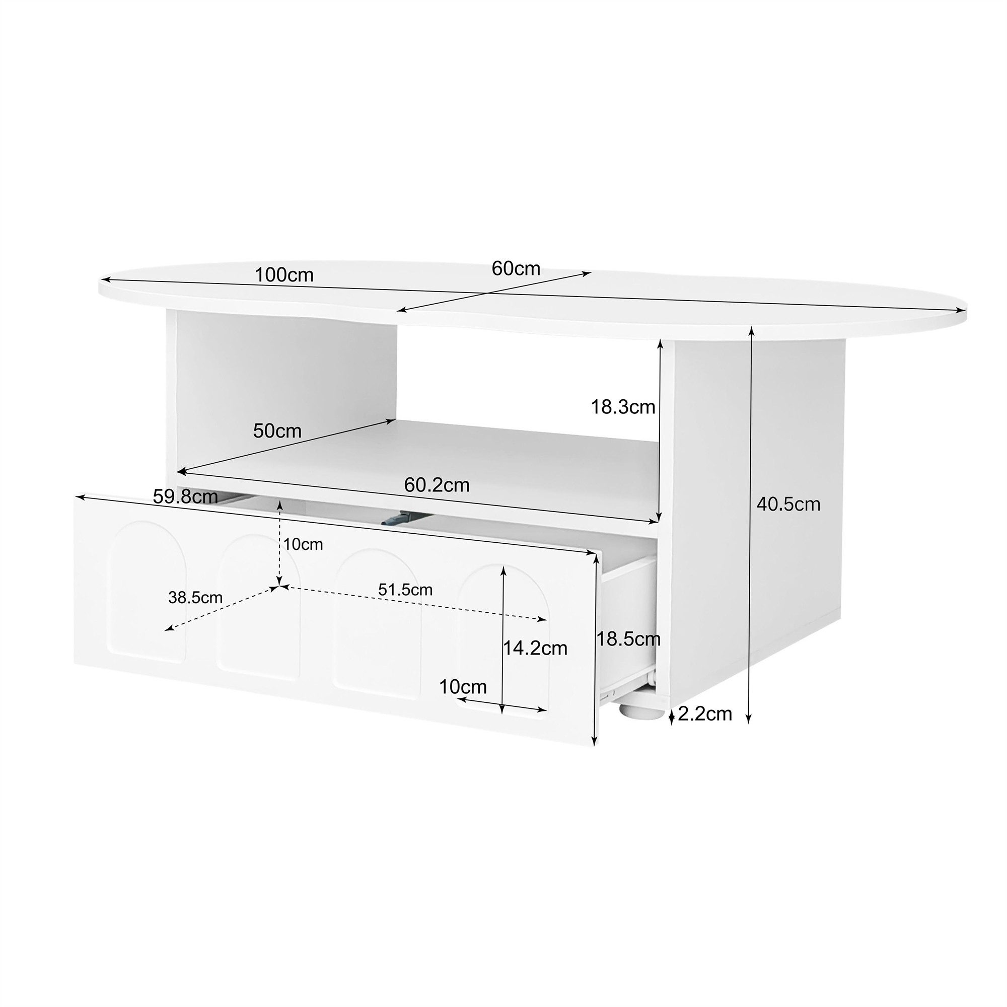 Dimensions du table basse