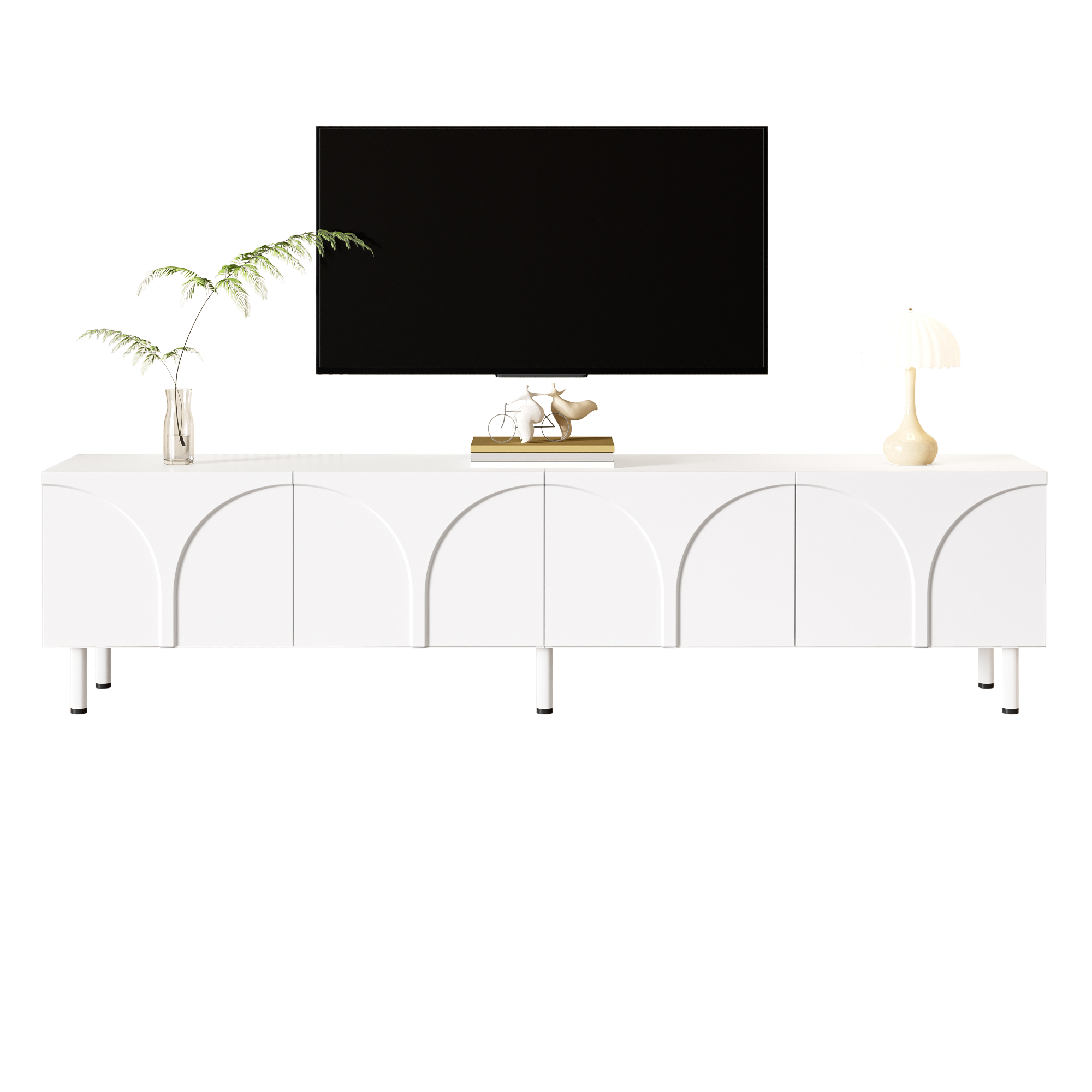 Dreidimensional geschwungenen Linien,TV-Schrank Lo