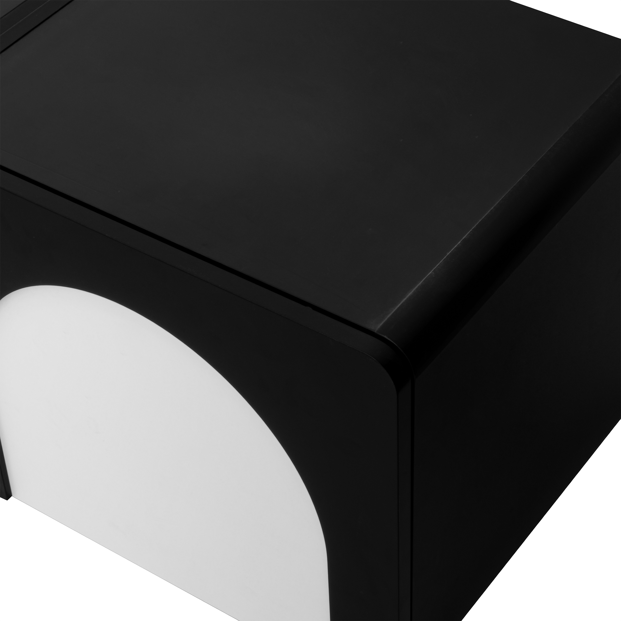 Détail du meuble TV
