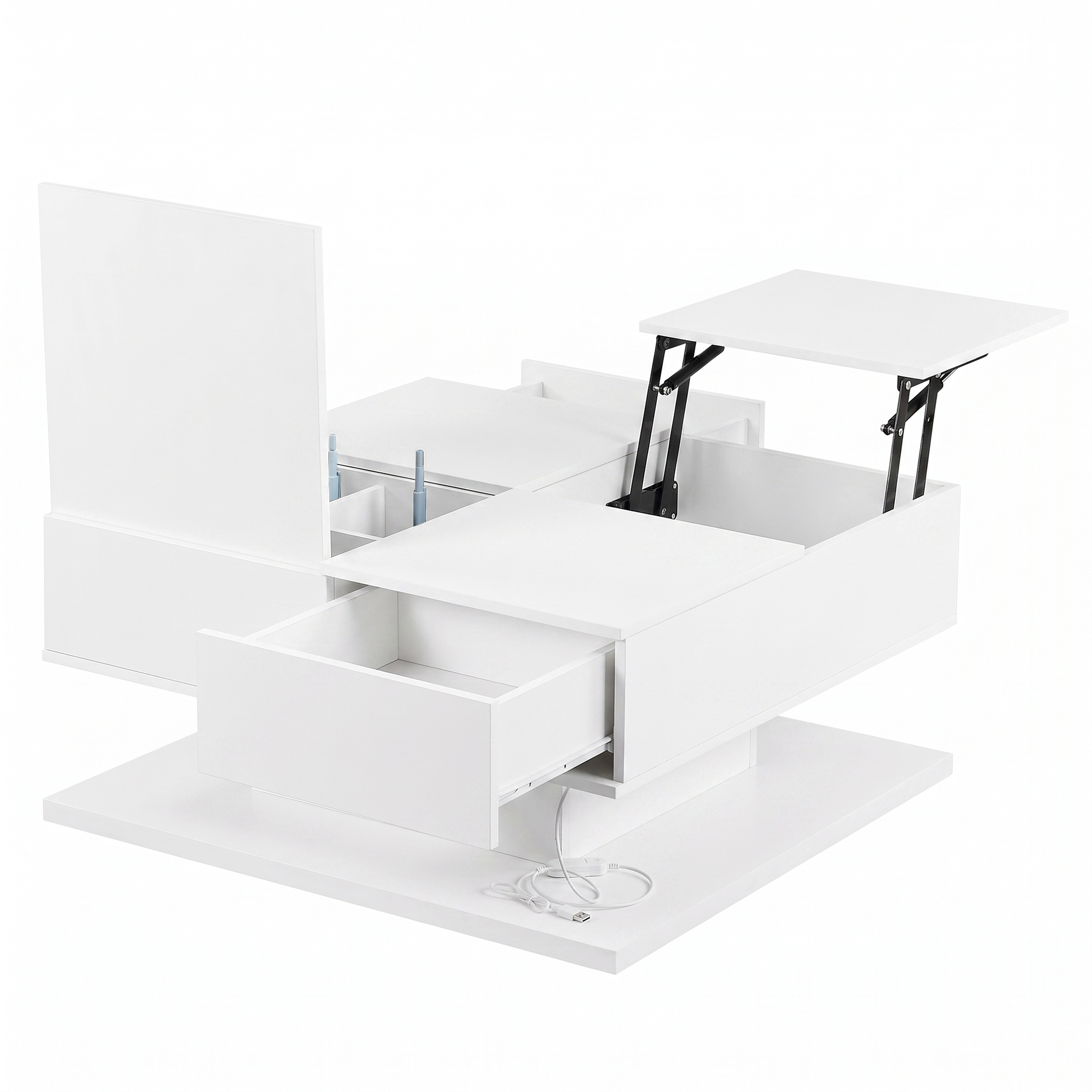 Image 15 – Table basse blanc