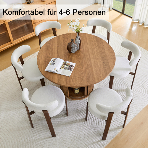 Table pouvant accueillir 4 à 6 personnes
