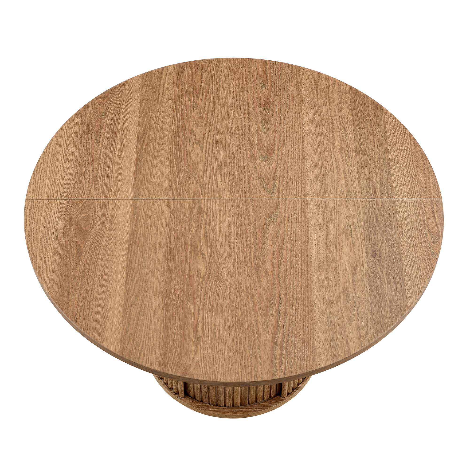 Table à manger, 120 x 120 x 75,5 cm, bois, Walnut - vue 8