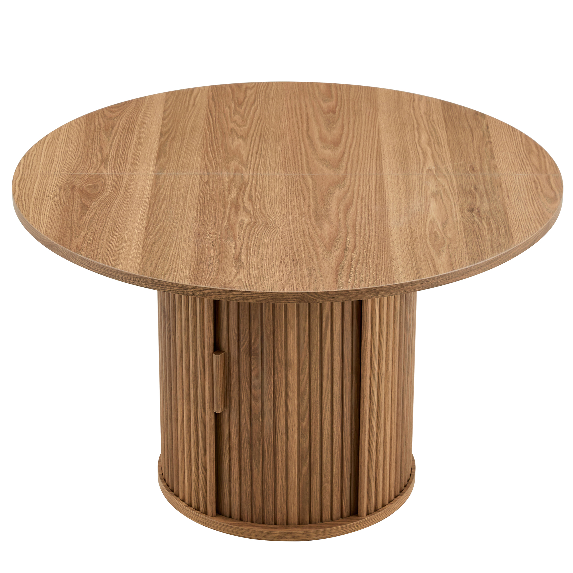Table à manger, 120 x 120 x 75,5 cm, bois, Walnut - vue 9