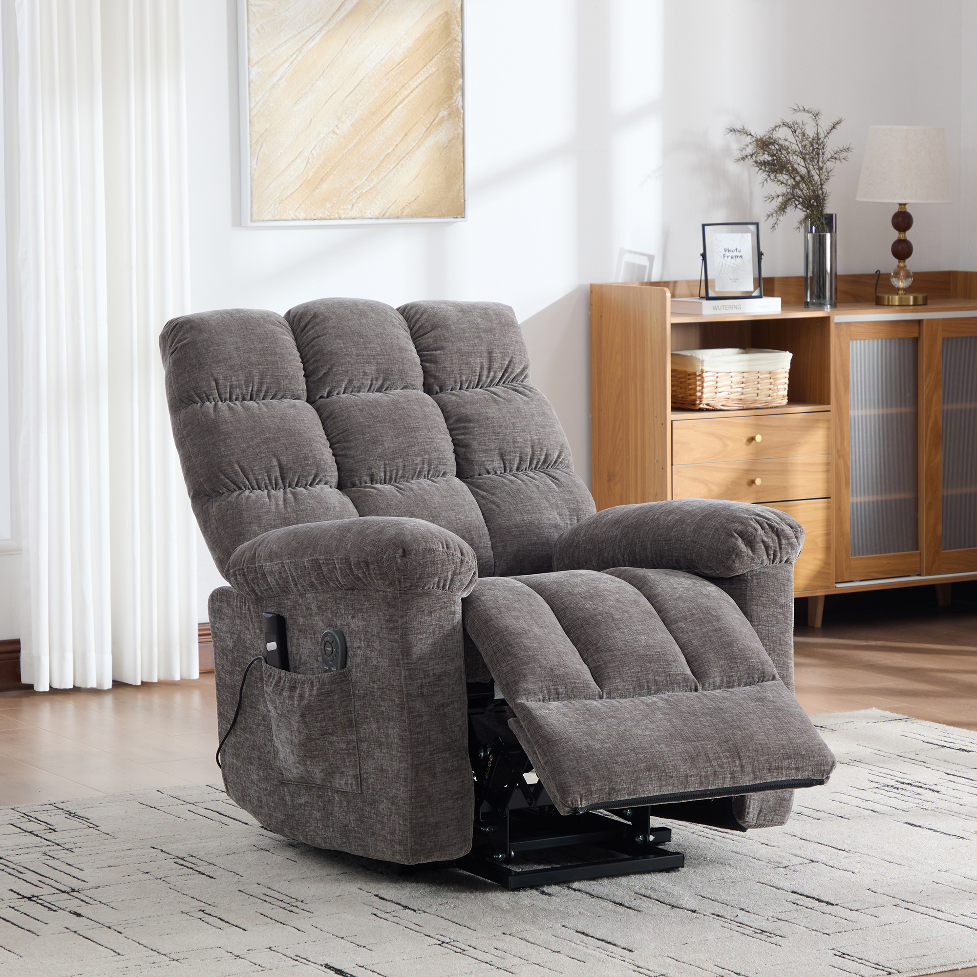 Détail du fauteuil relax
