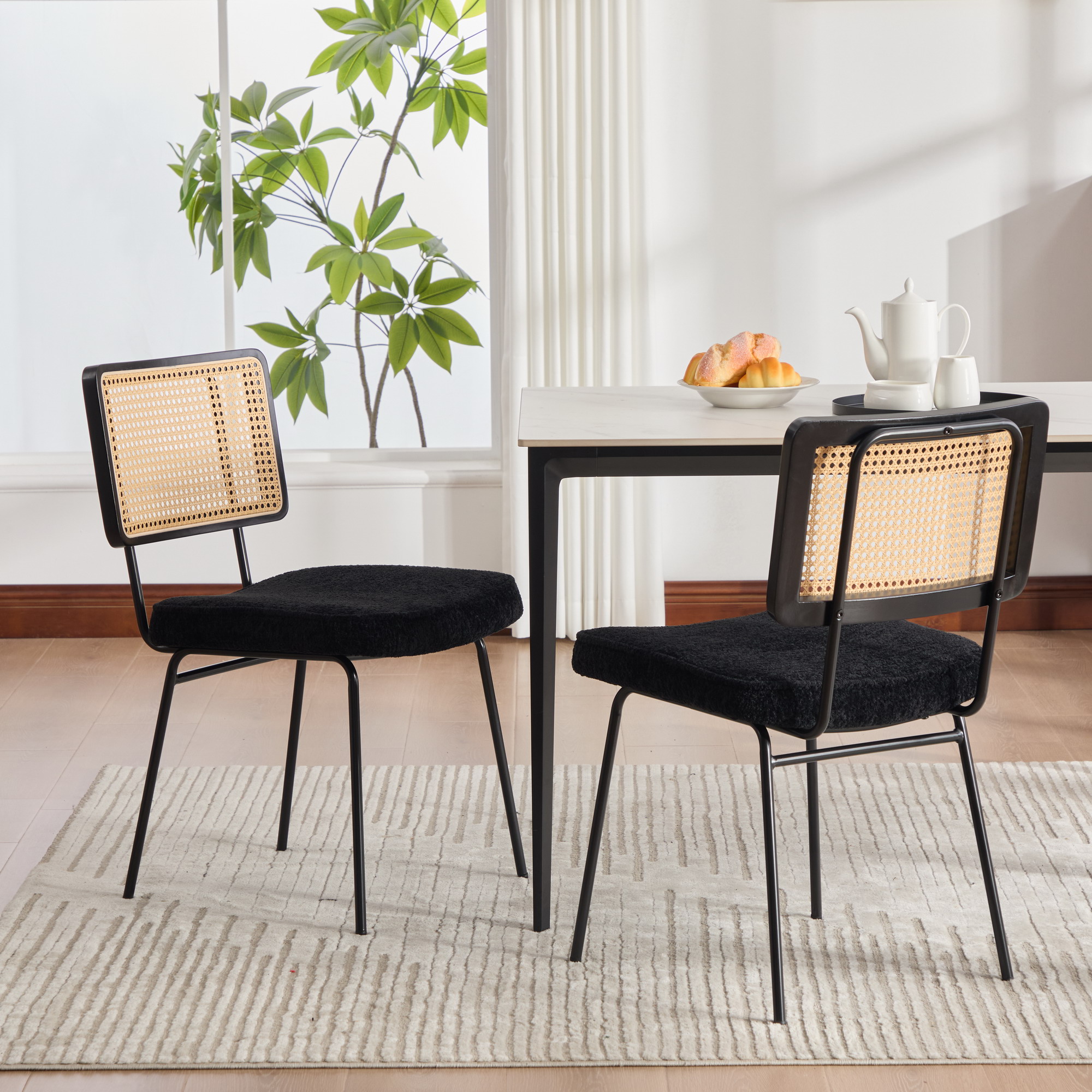 Détail du chaise de salle à manger