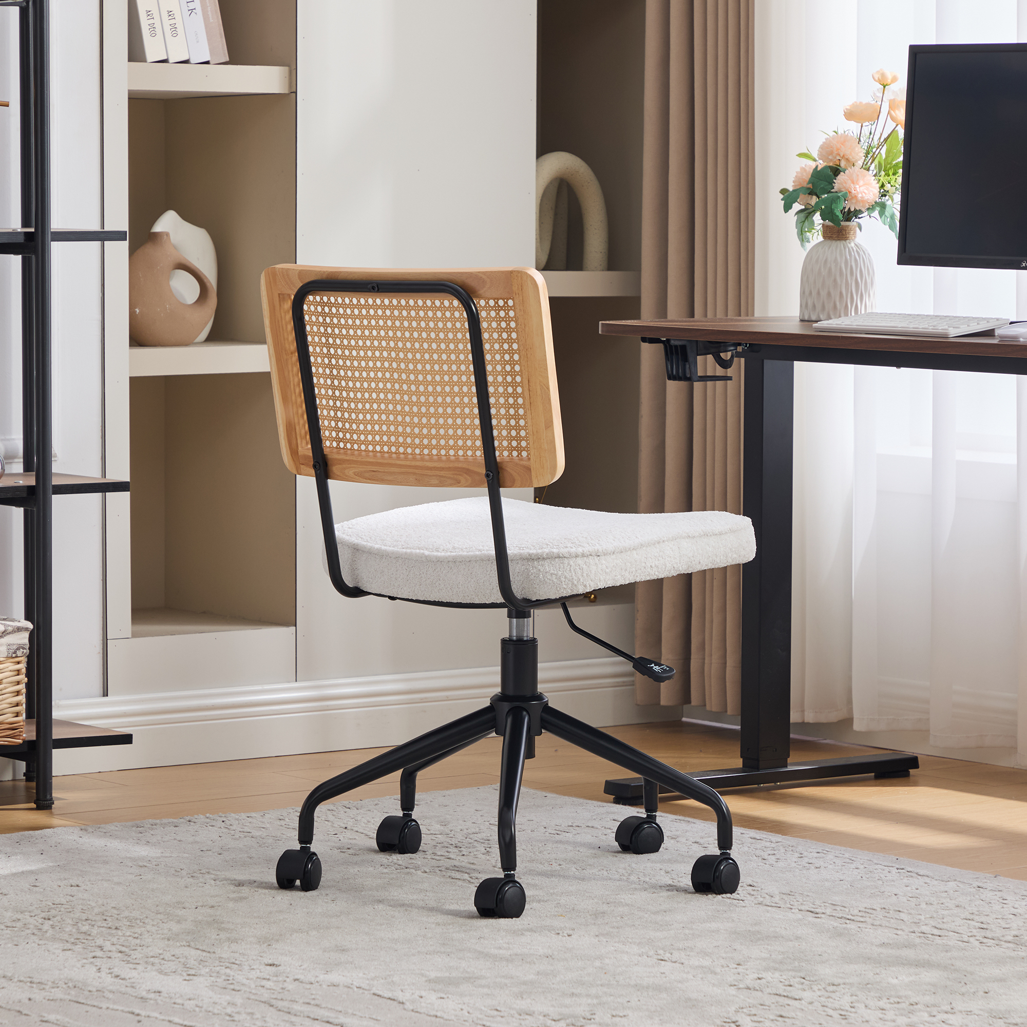 Détail du fauteuil de bureau