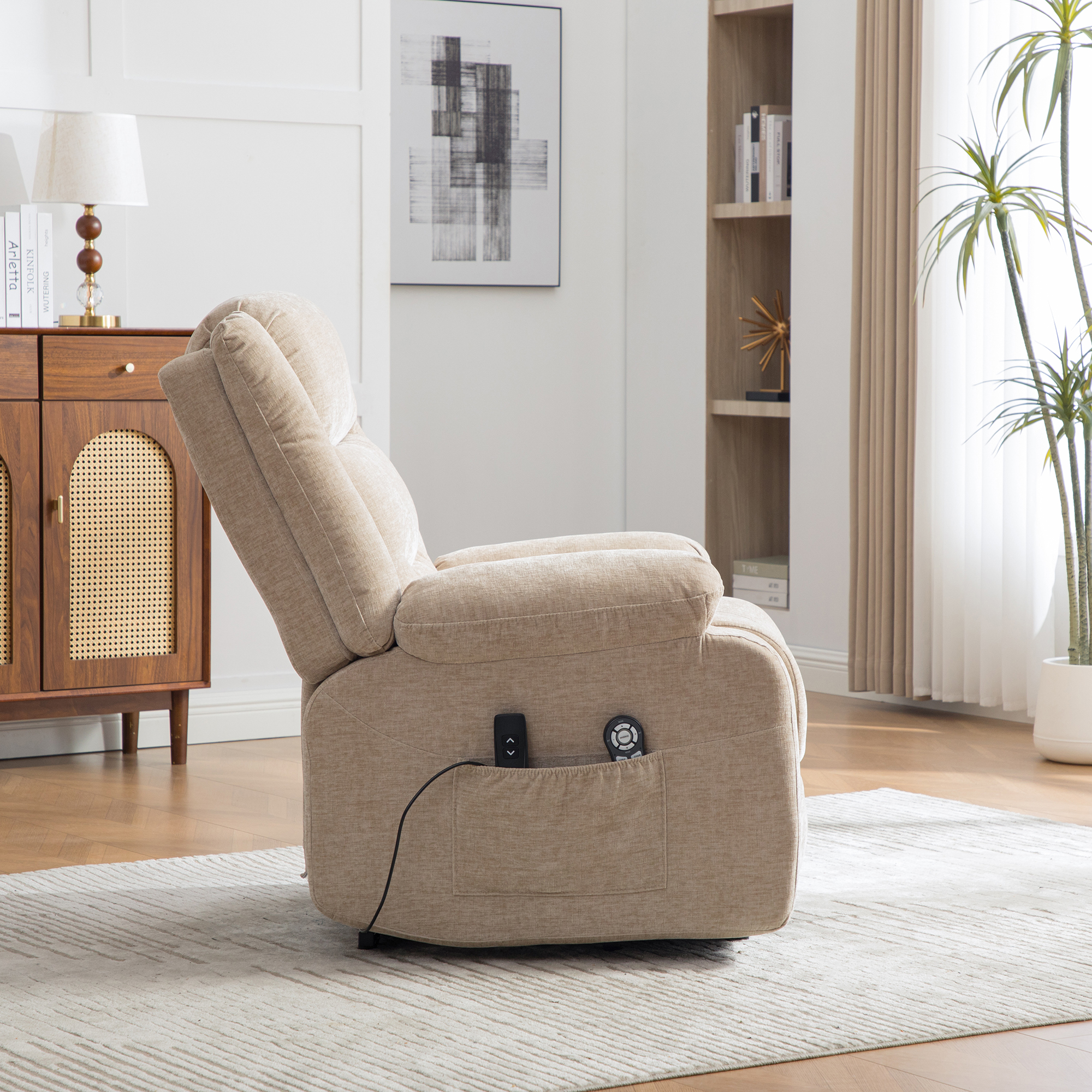 Détail du fauteuil relax