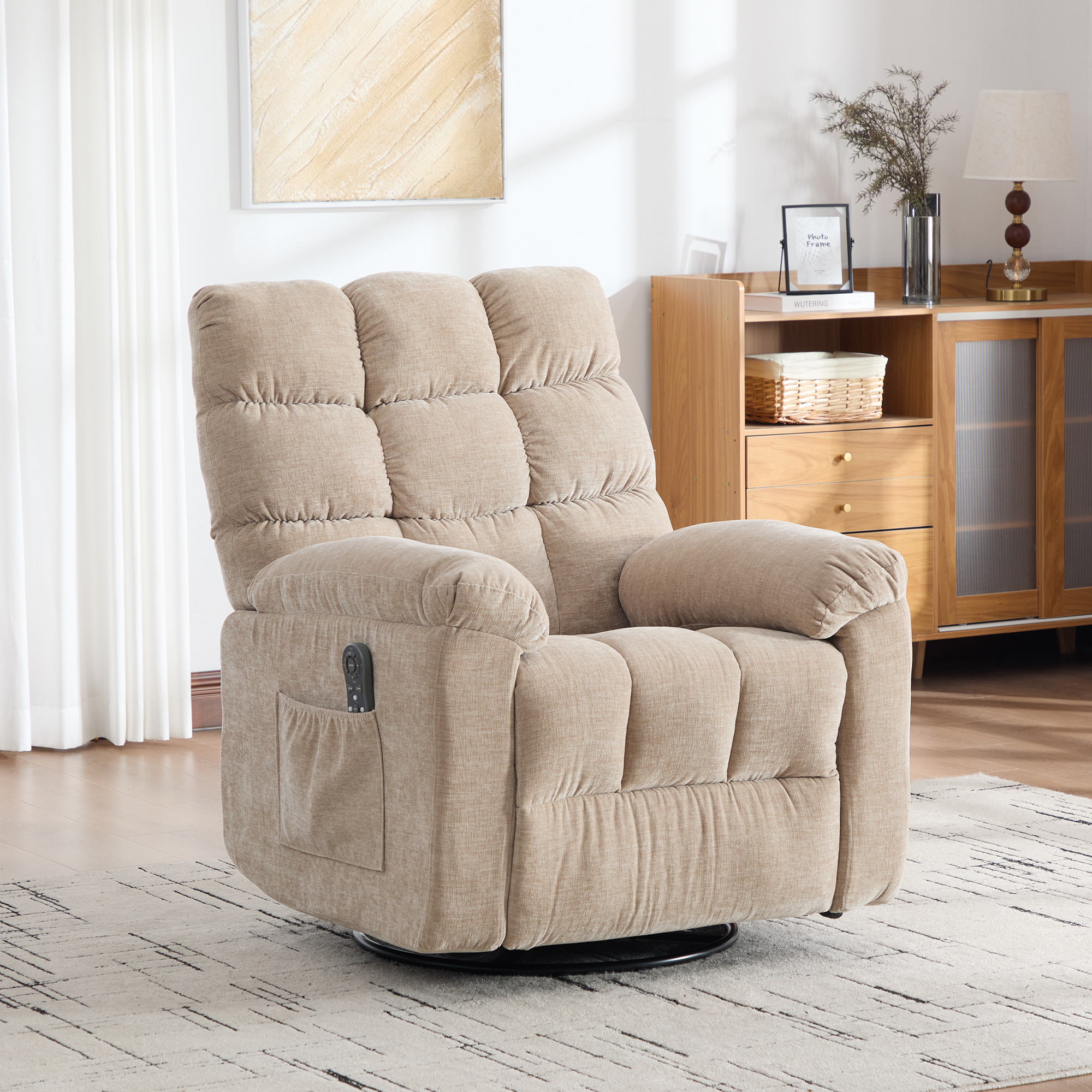 Détail du fauteuil relax