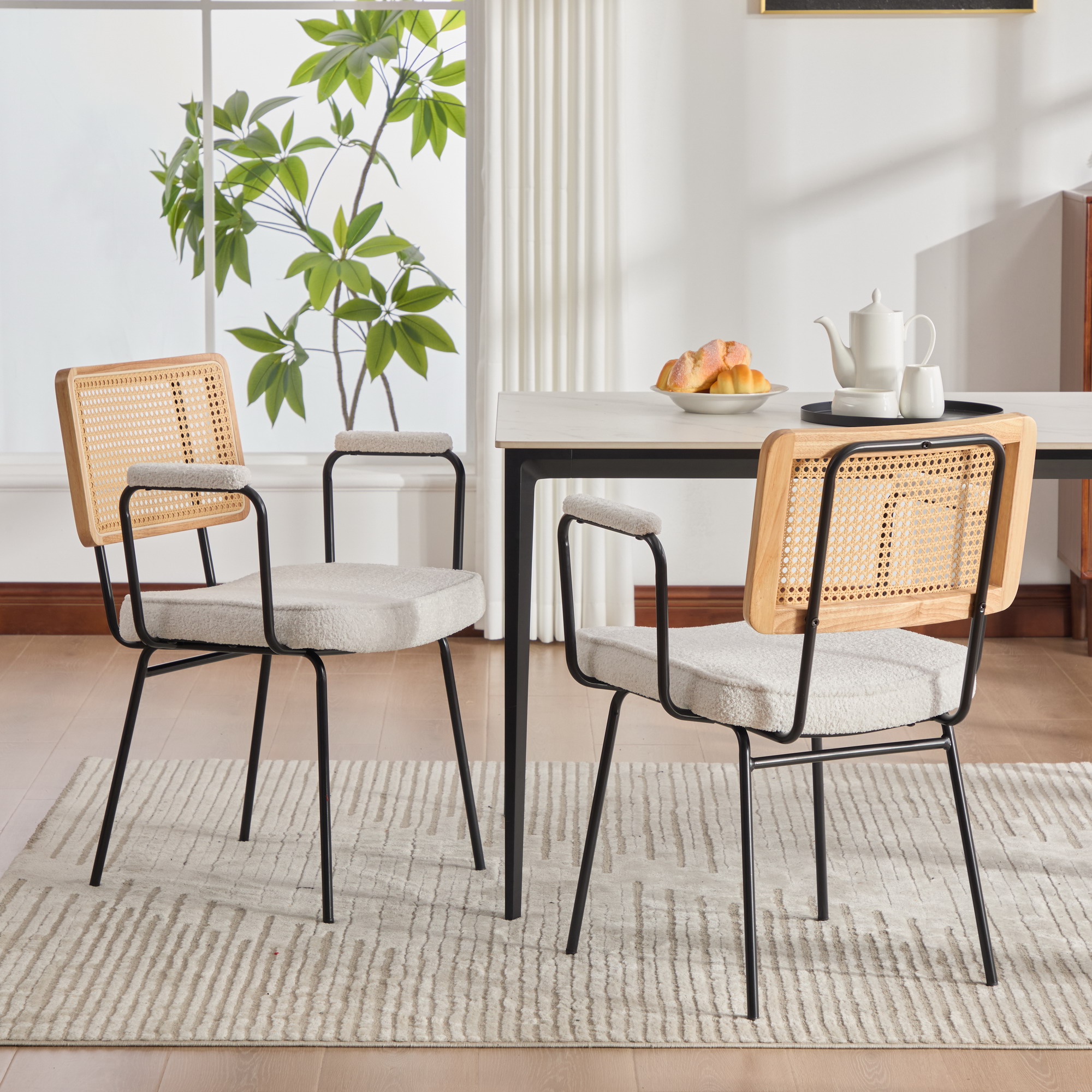Détail du chaise de salle à manger