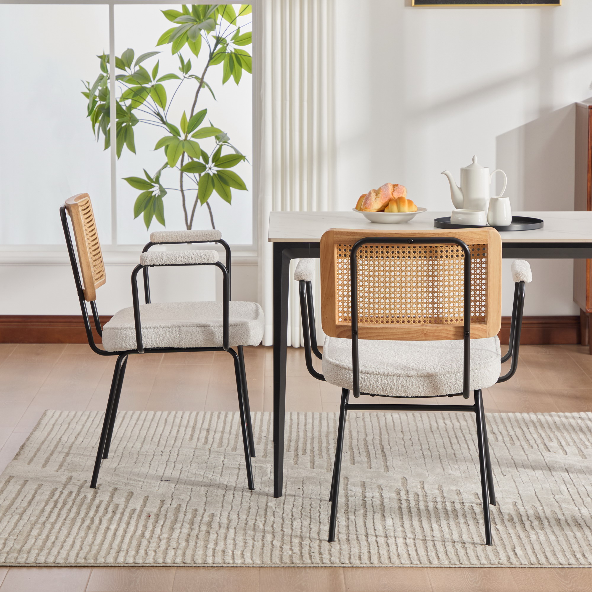 Présentation du chaise de salle à manger