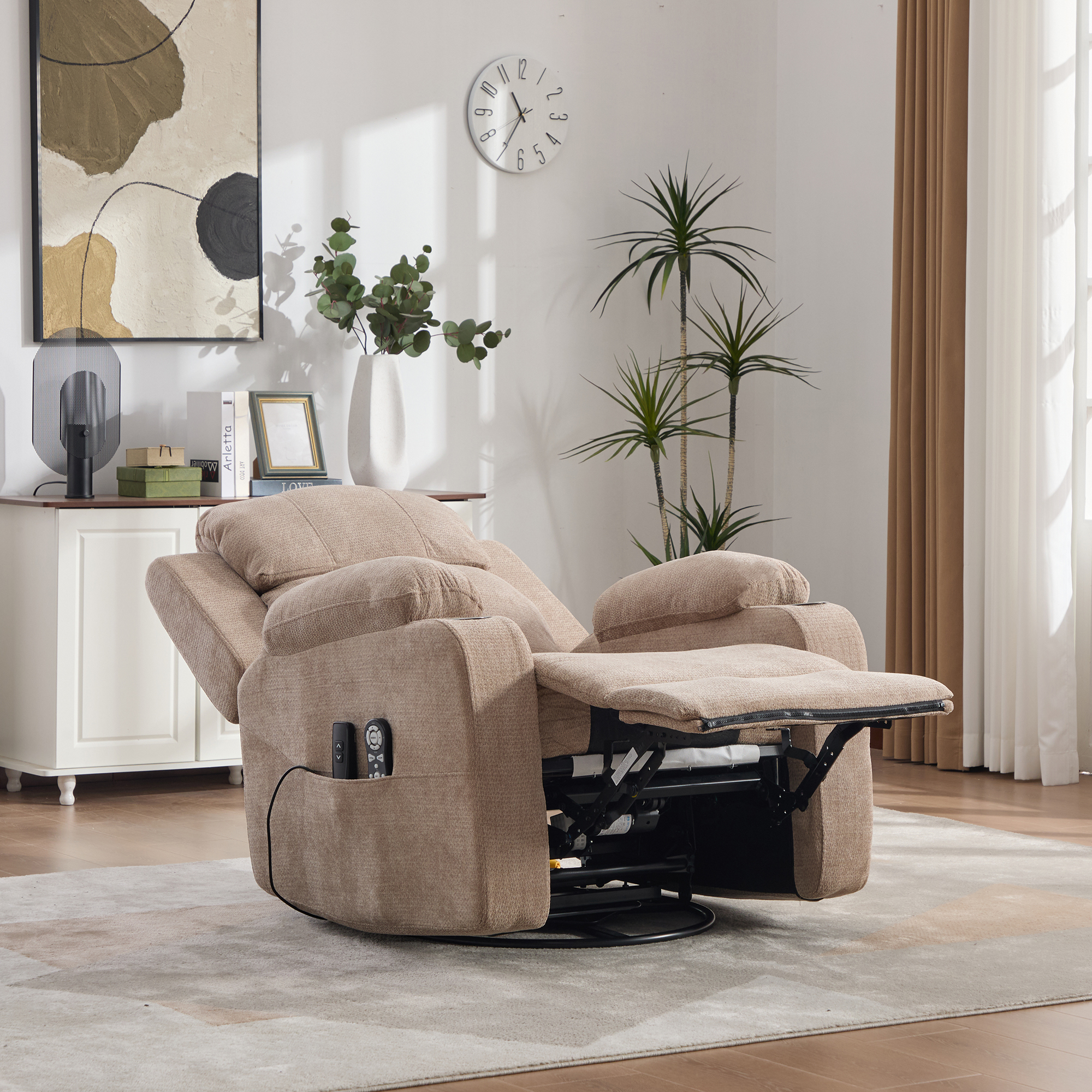 Elektrischer 360° drehbarer Relaxsessel mit Massag