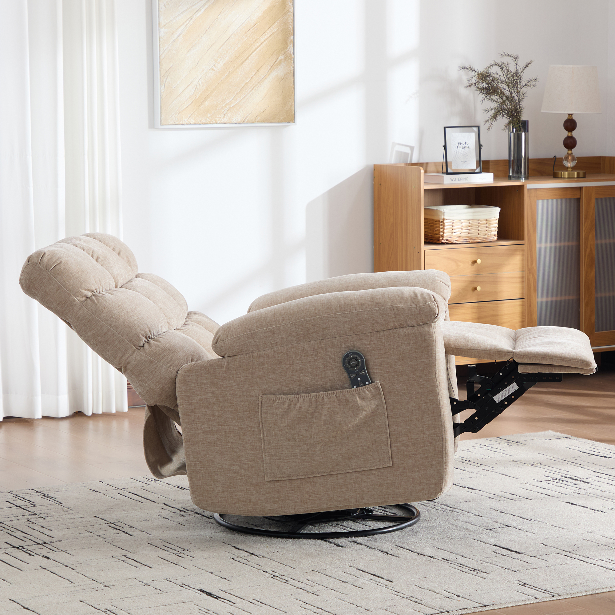 Détail du fauteuil relax