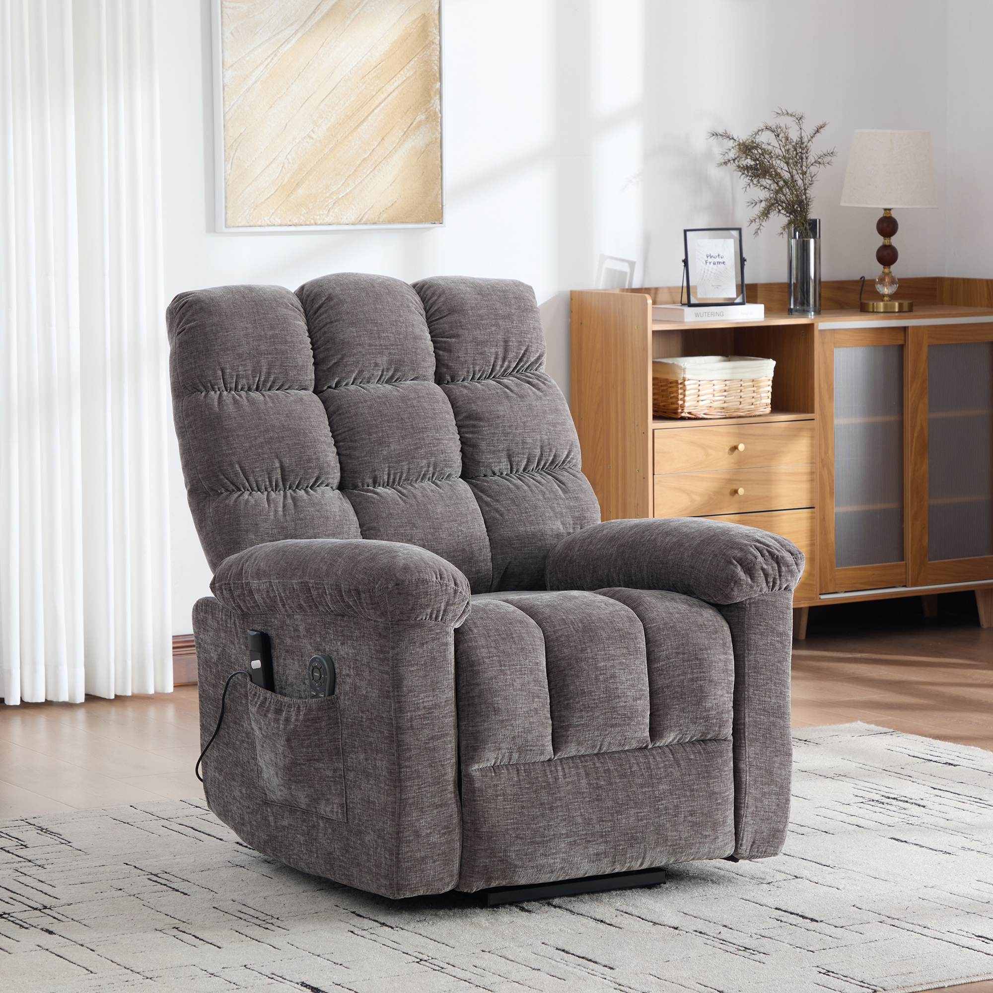 Détail du fauteuil relax