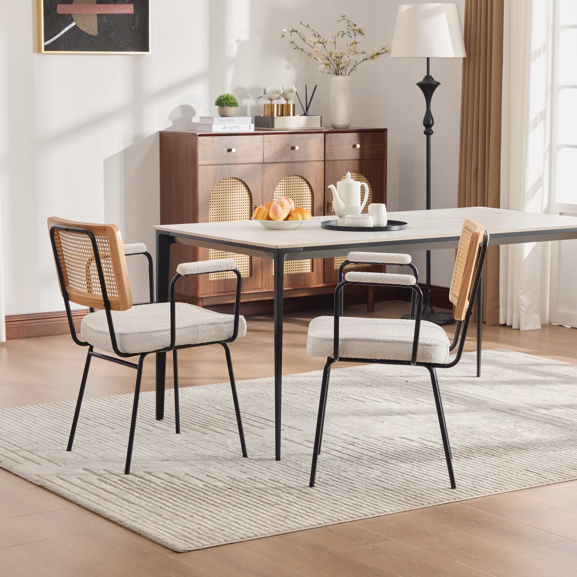 Présentation du chaise de salle à manger
