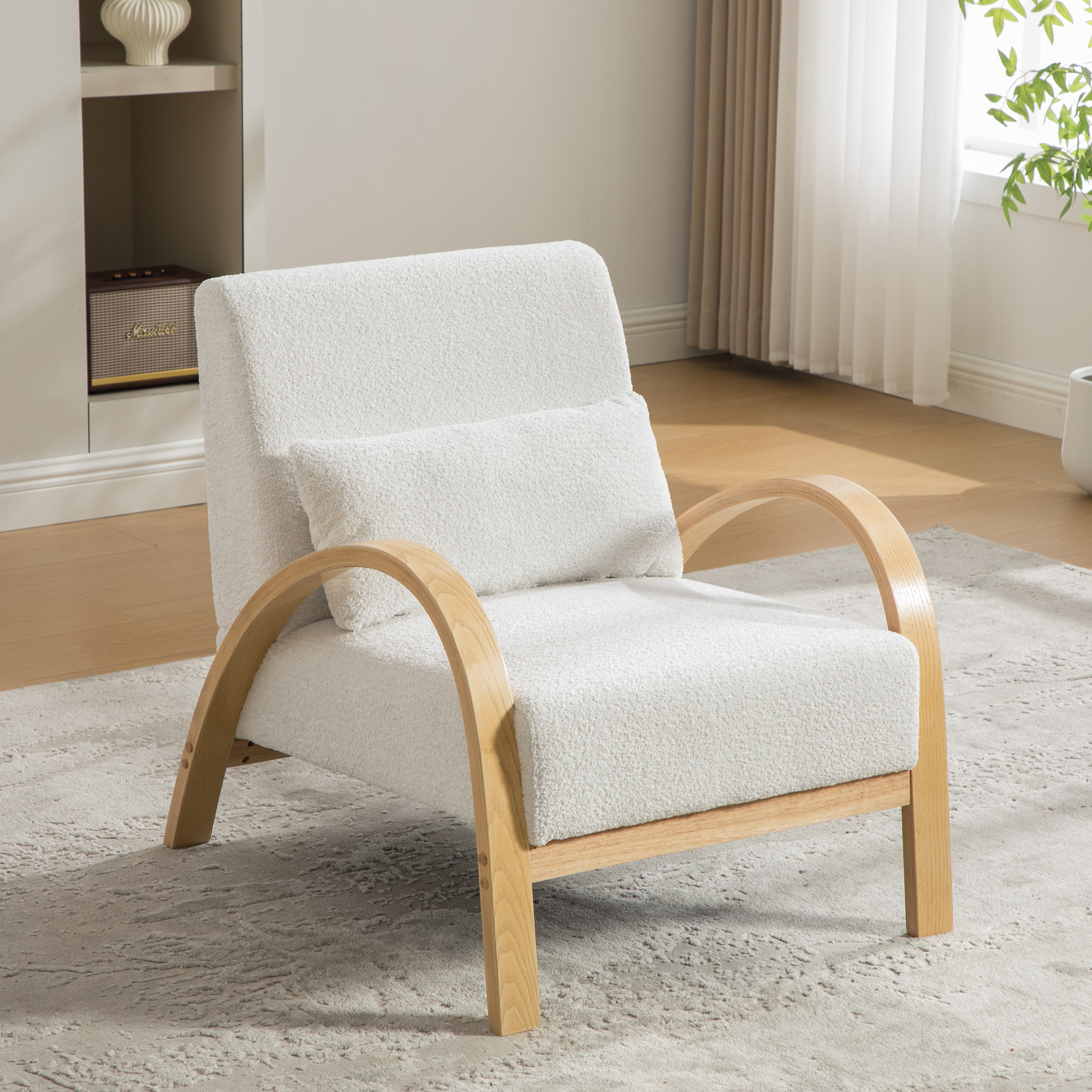 Détail du fauteuil d'appoint