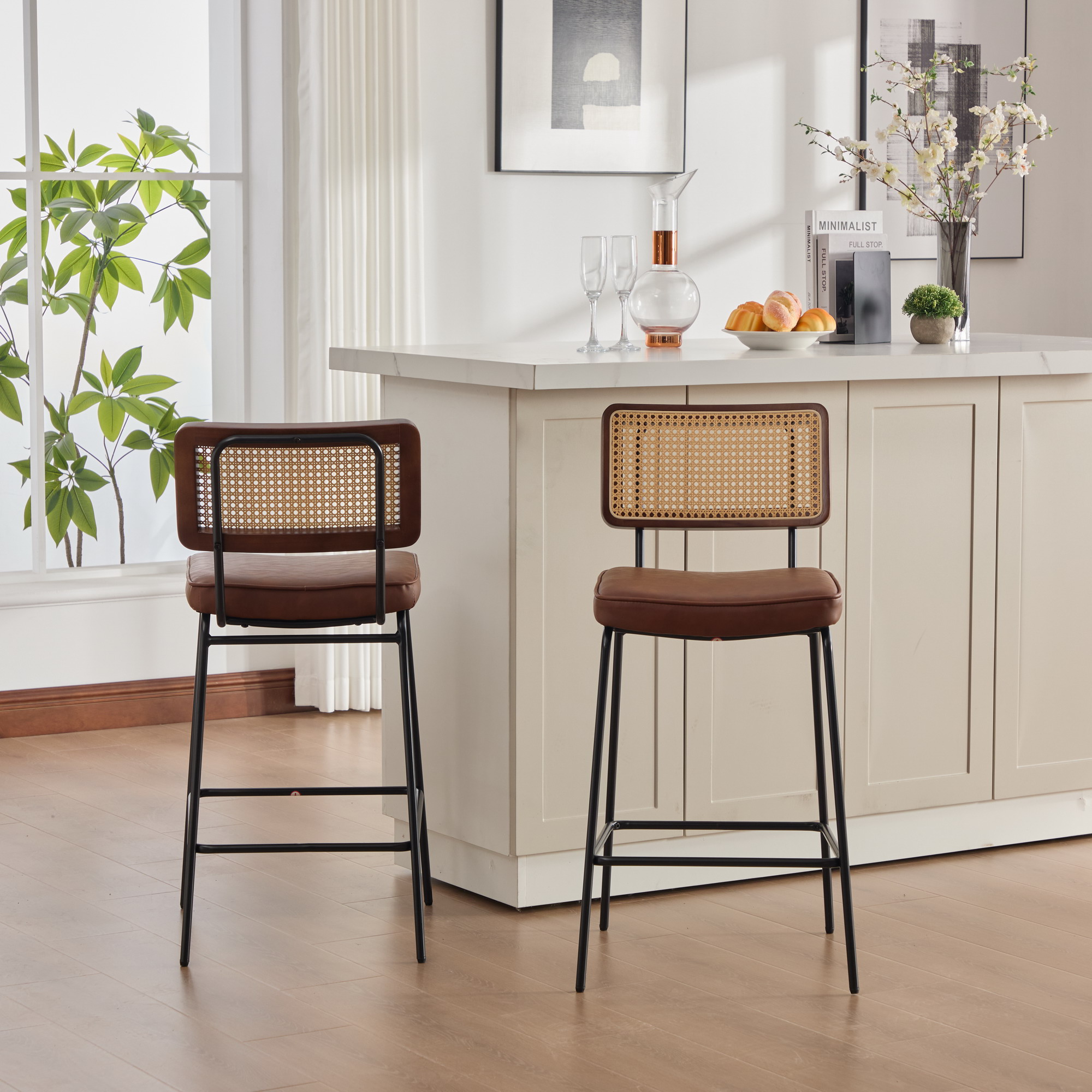 Détail du tabouret de bar