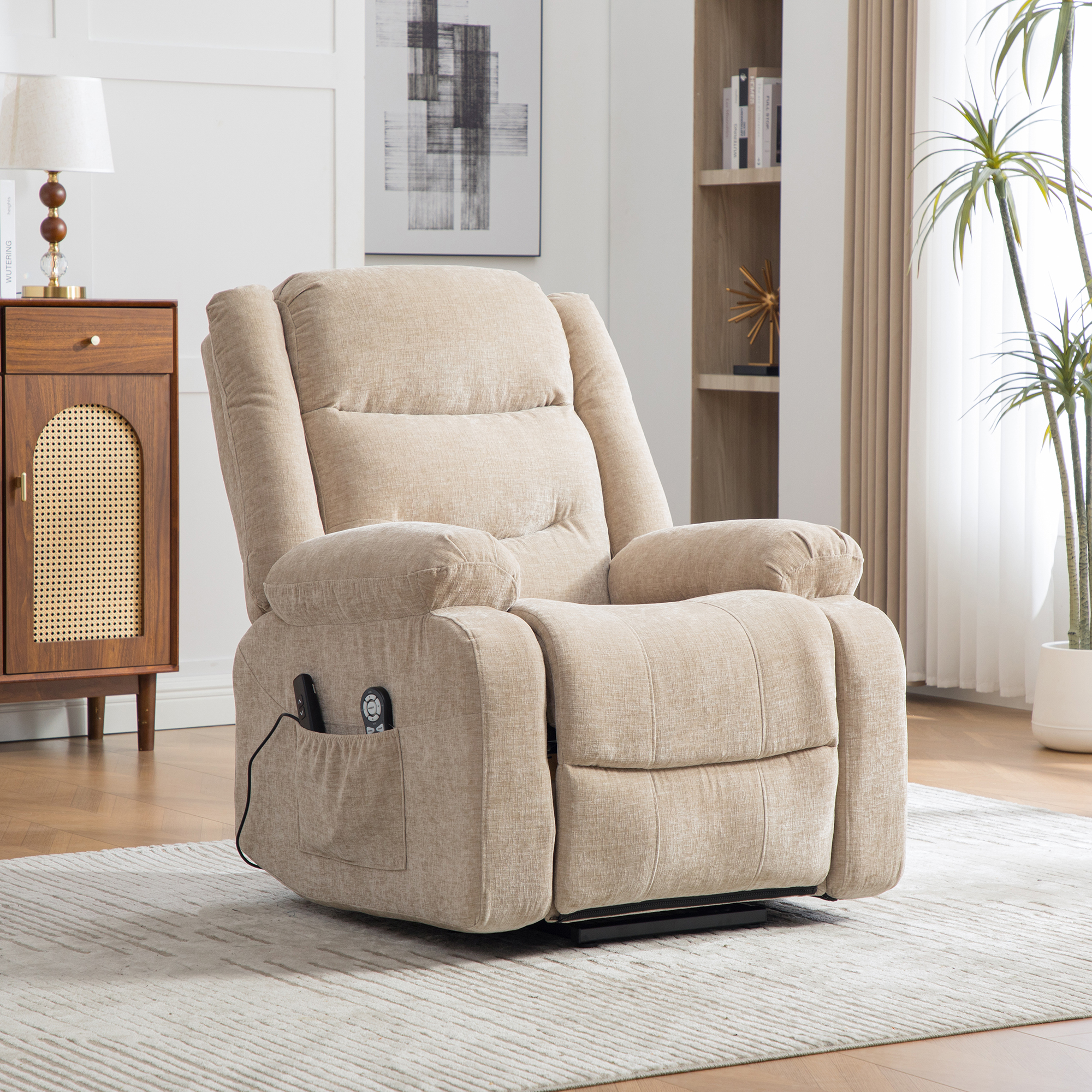 Détail du fauteuil relax