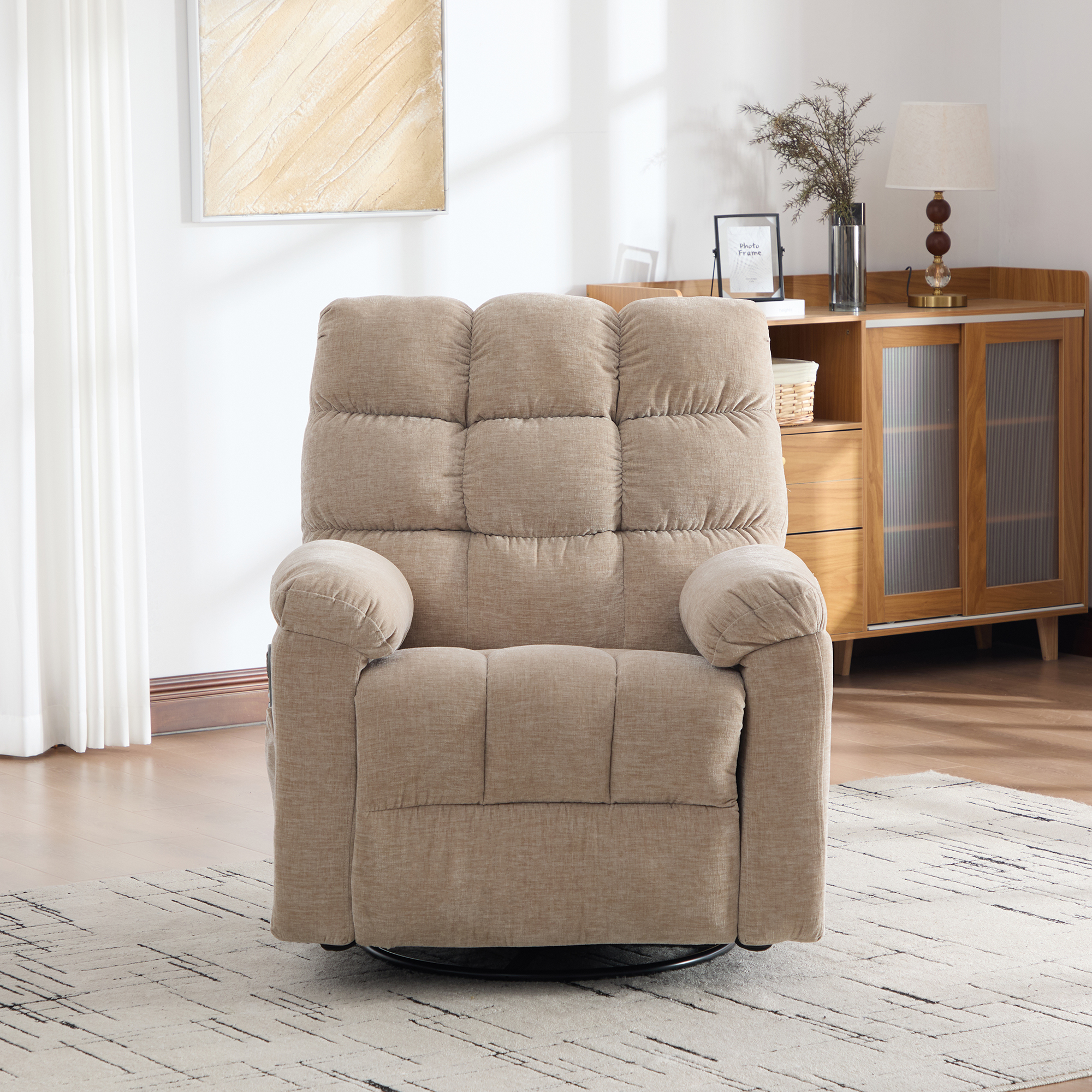 Détail du fauteuil relax