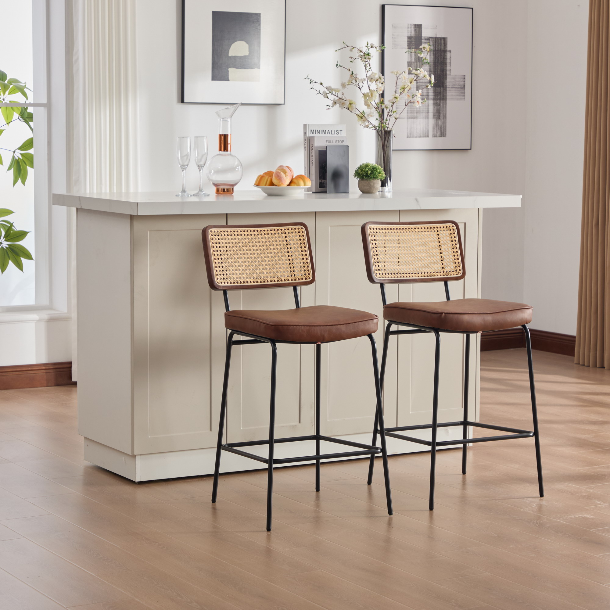 Vue principale du tabouret de bar