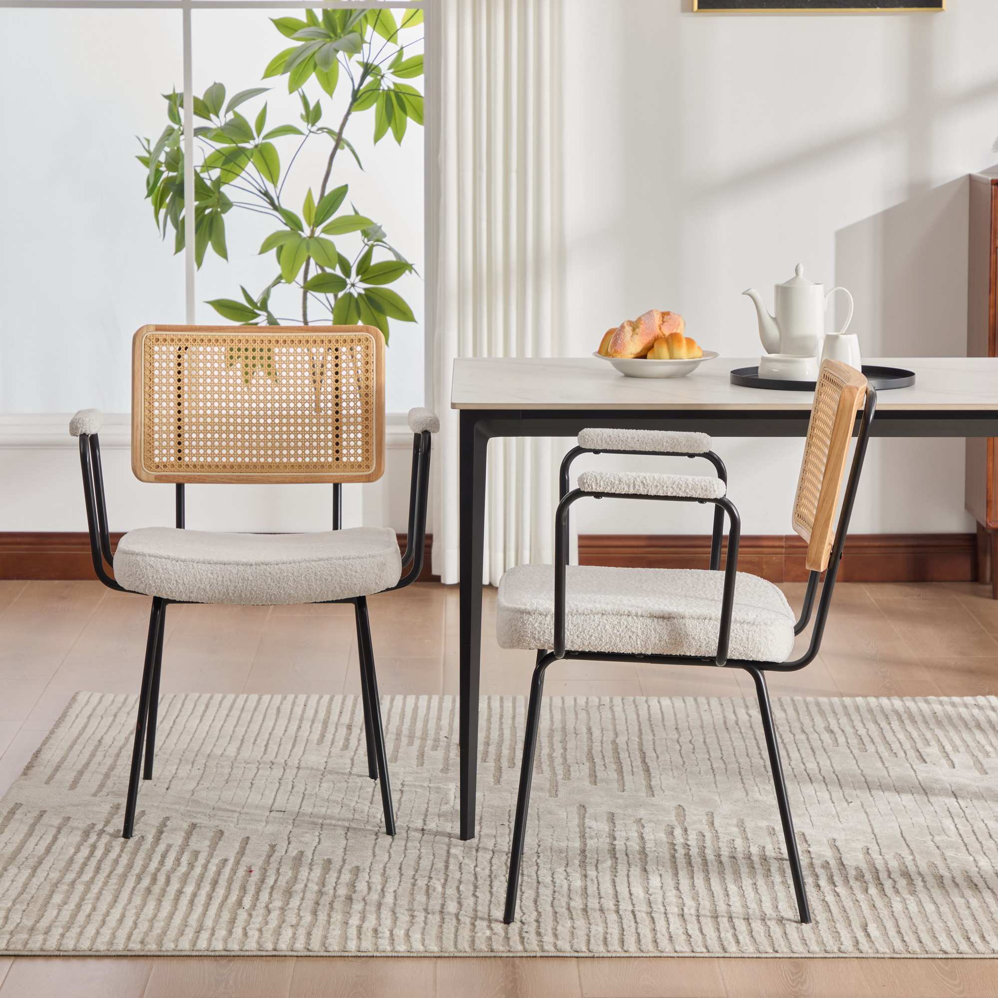 Détail du chaise de salle à manger