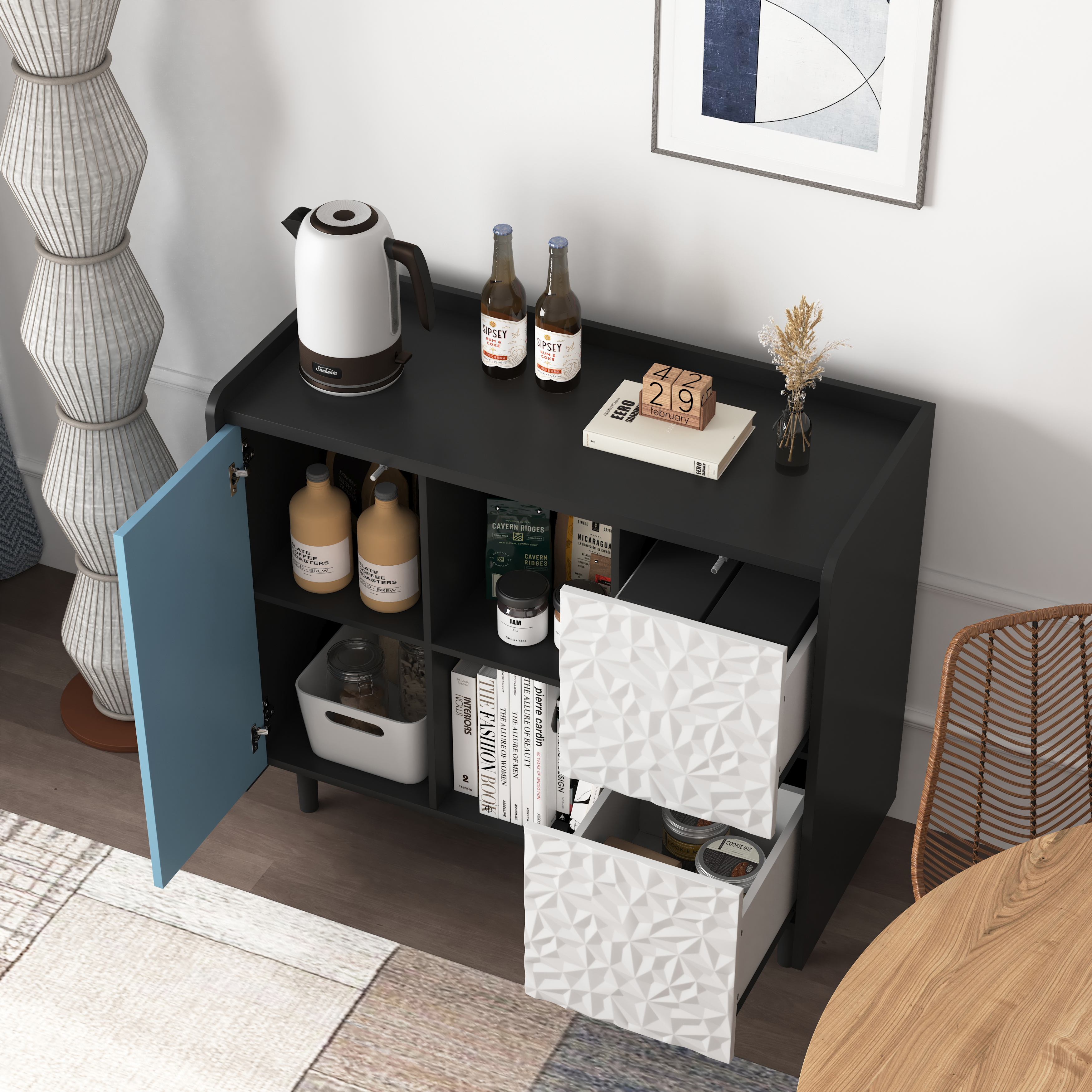 Détail du buffet