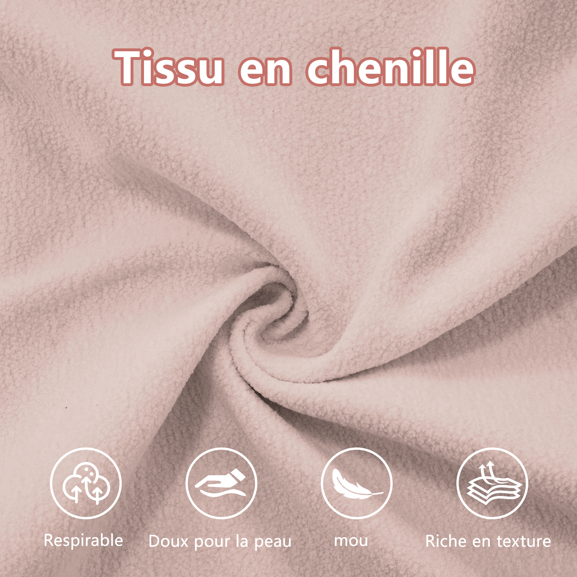 Détail du canapé d'angle
