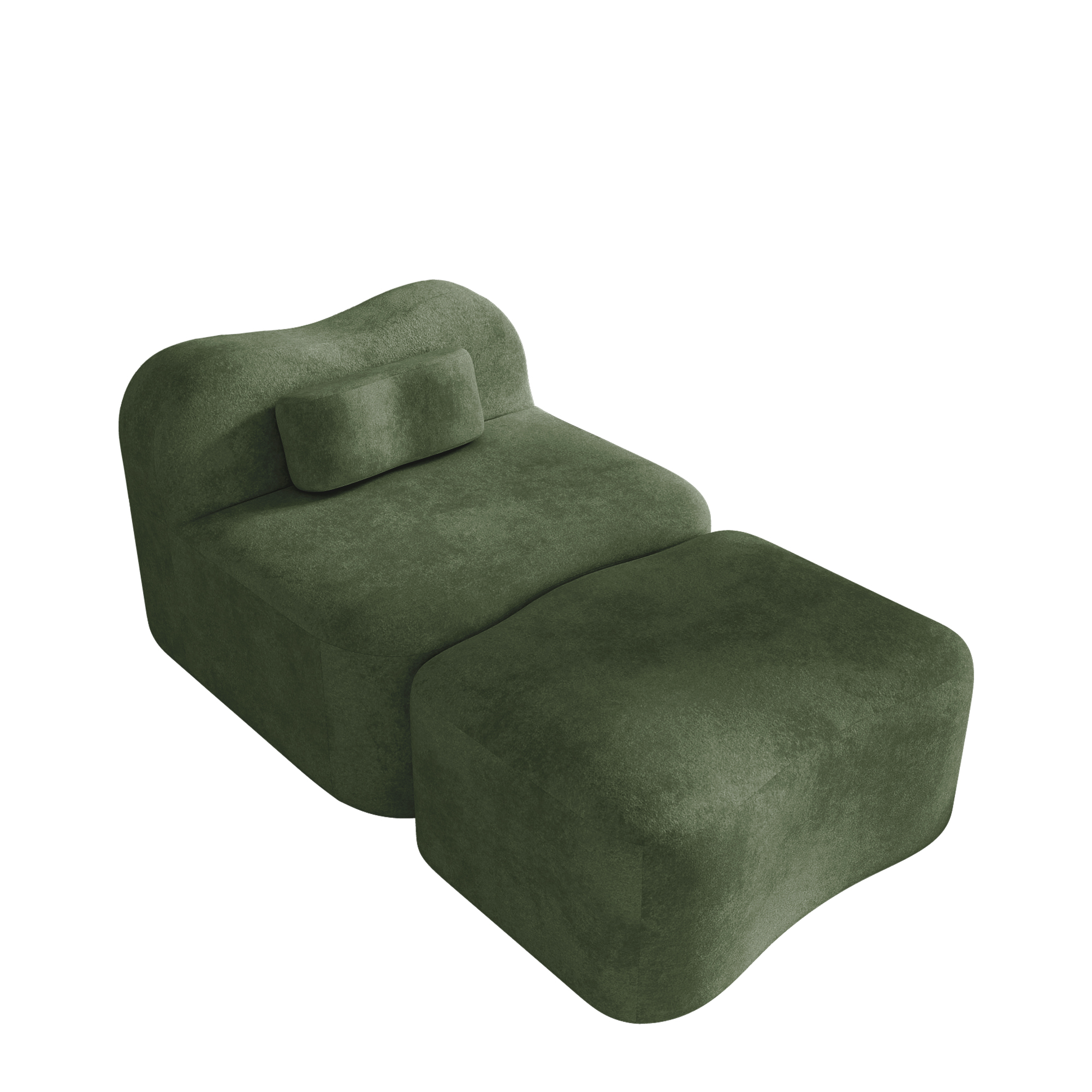 Image 5 – Canapé d'angle vert